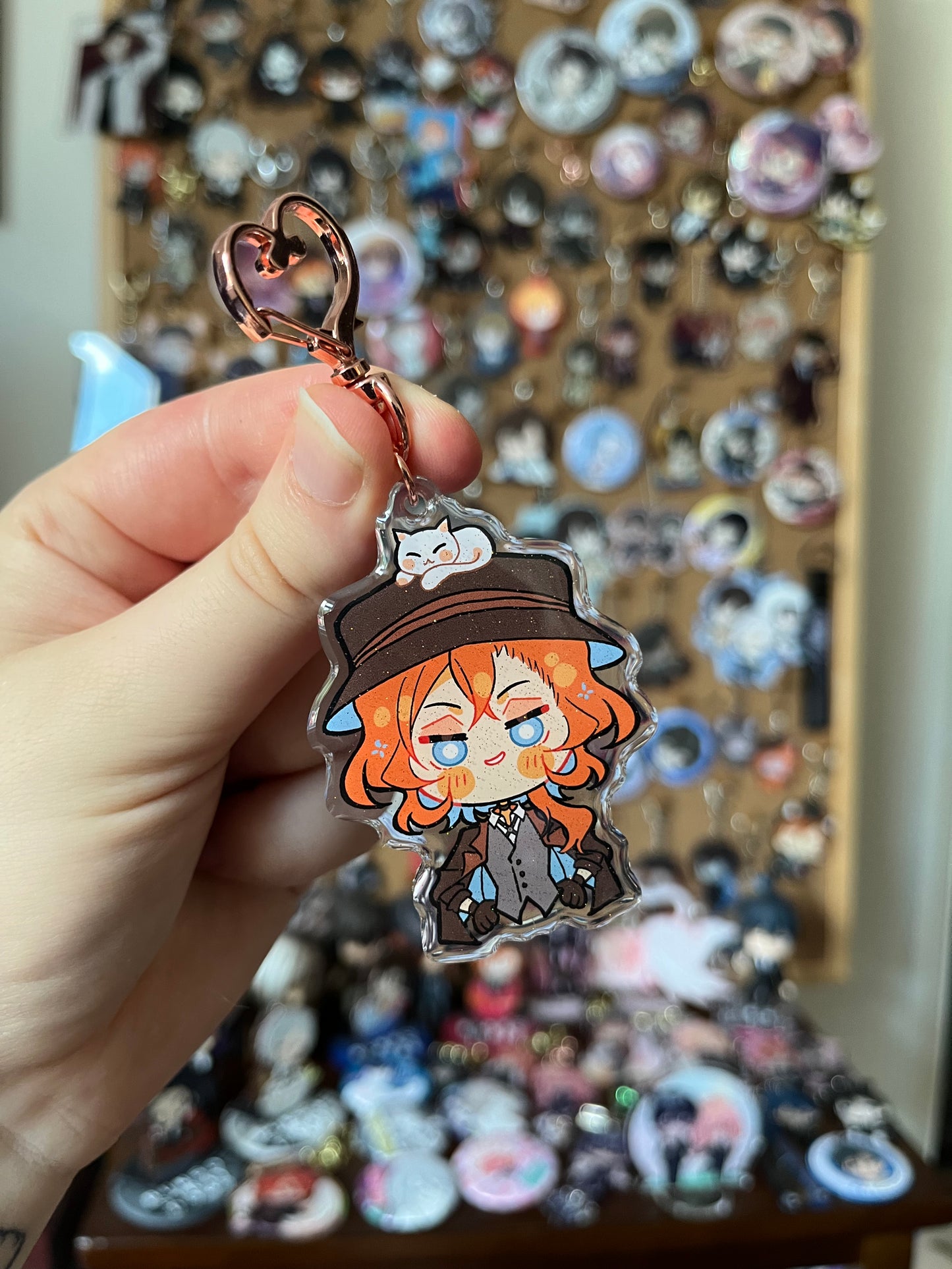 Fanmade Bungou Stray Dogs Cat Companion Chuuya CHARMS
