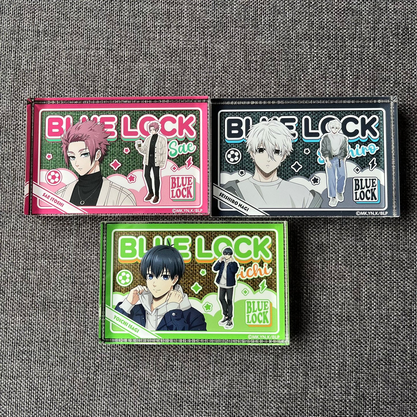 Blue Lock Acrylic Blocks