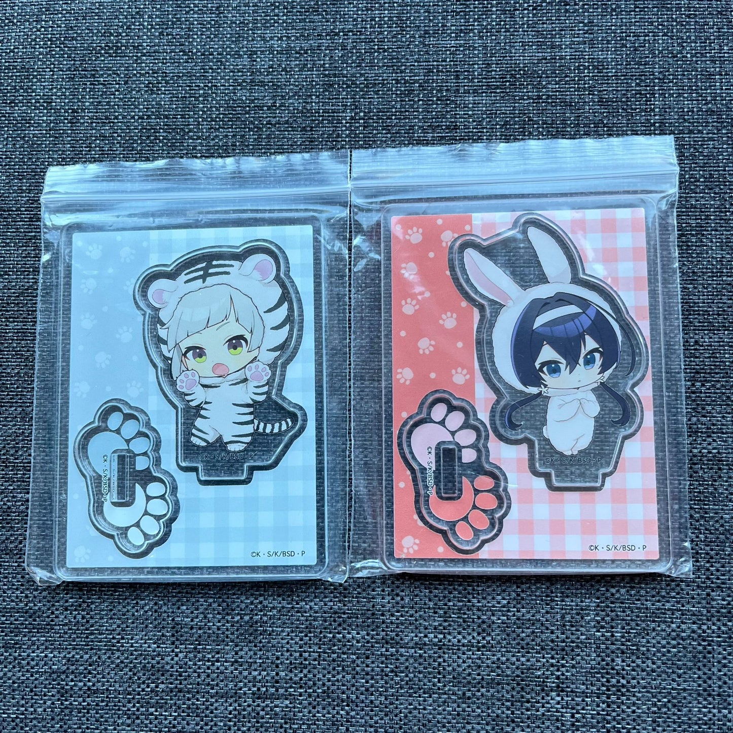 Bungou Stray Dogs Animal Onesie Mini Acrylic Standees