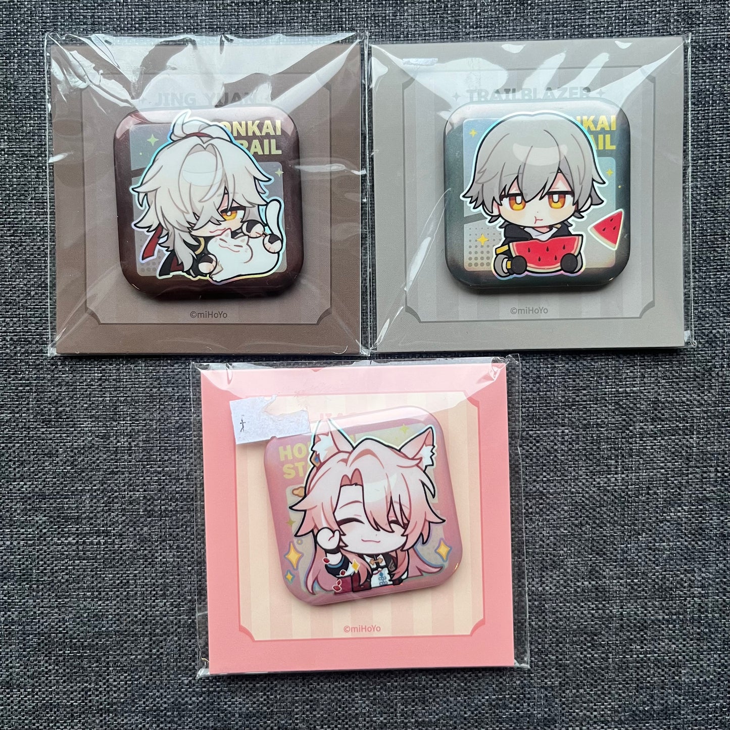Honkai Star Rail Square Badges