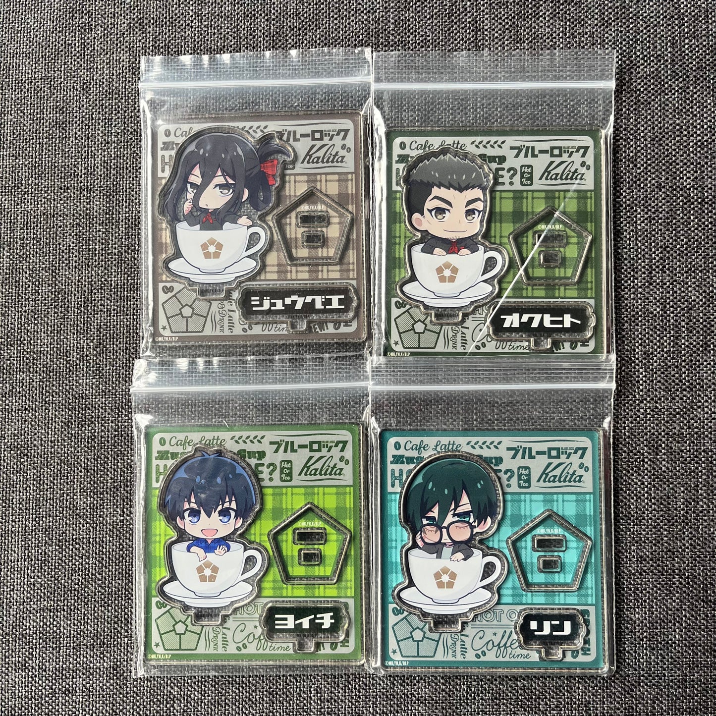 Blue Lock Coffee Time Mini Acrylic Standees