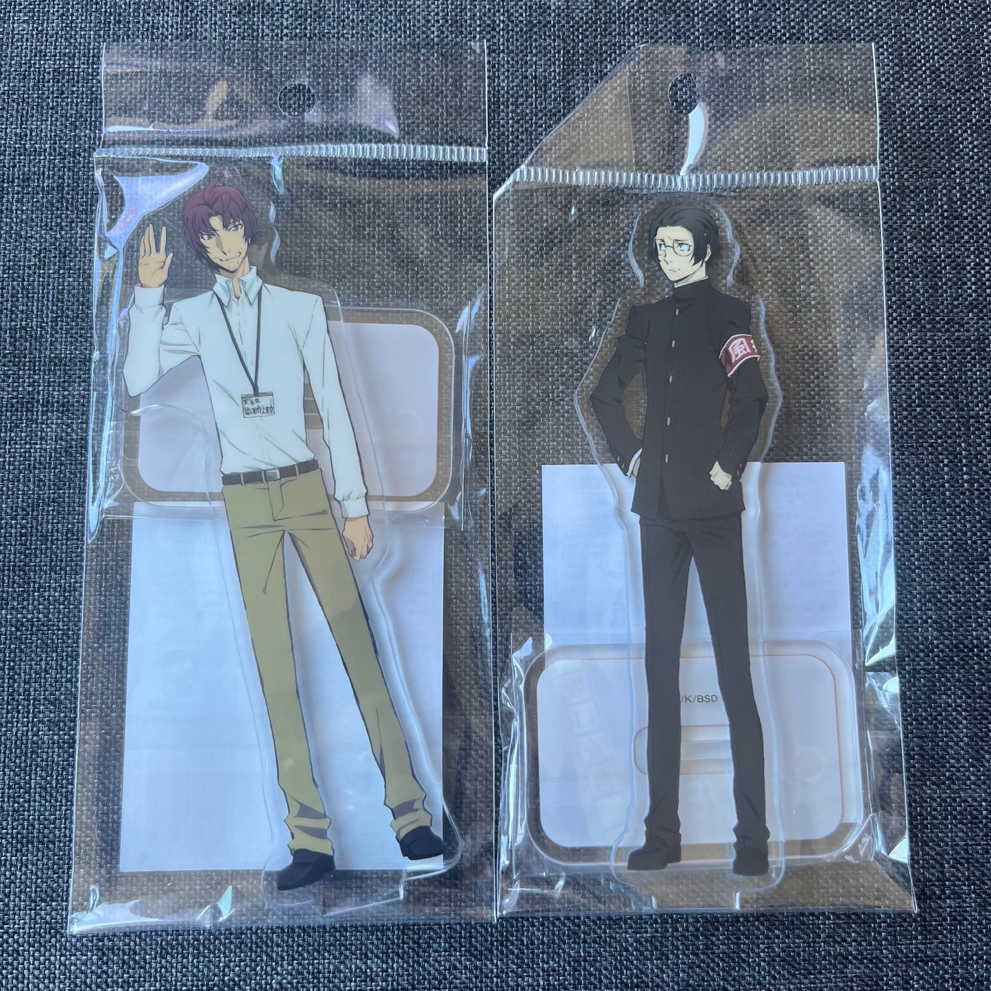 Bungou Stray Dogs Gakuen Oda/Ango Acrylic Standees