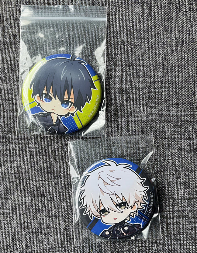Blue Lock Harness Chibi Badges