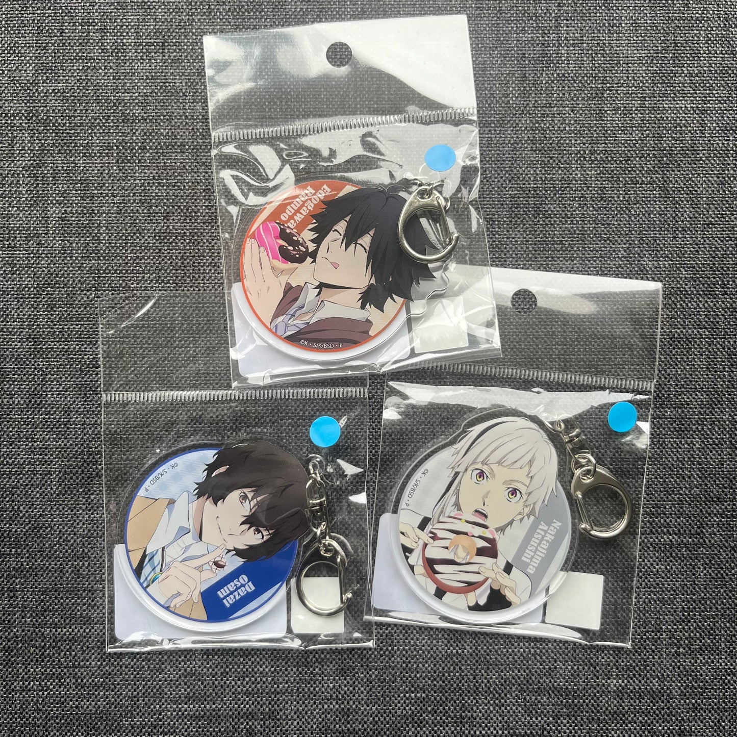Bungou Stray Dogs Doughnut Acrylic Charms