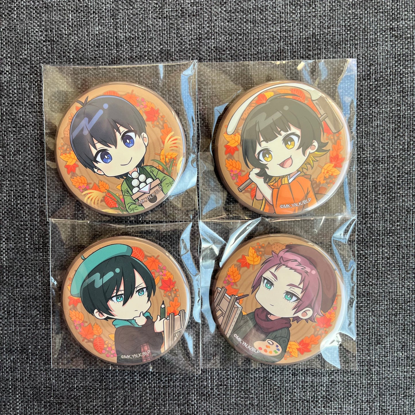 Blue Lock Autumn / Fall Badges