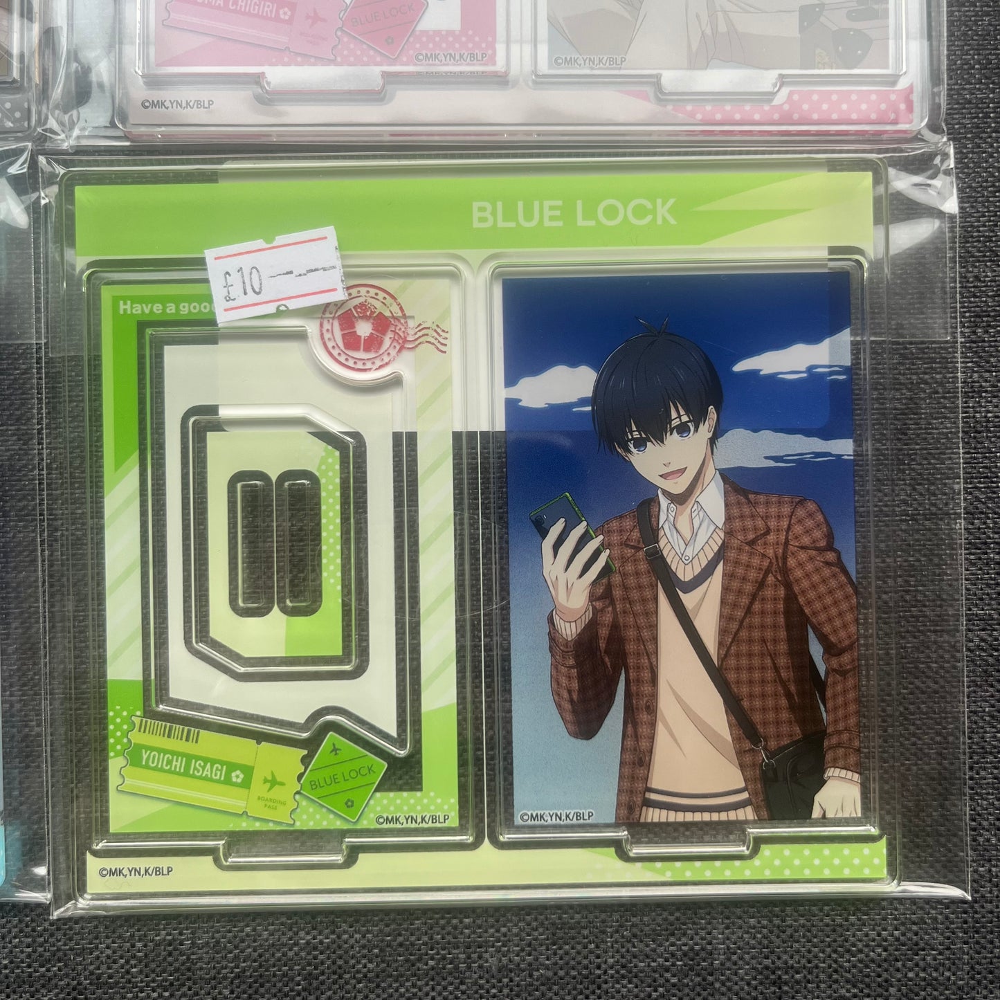 Blue Lock Travel Acrylic Standees