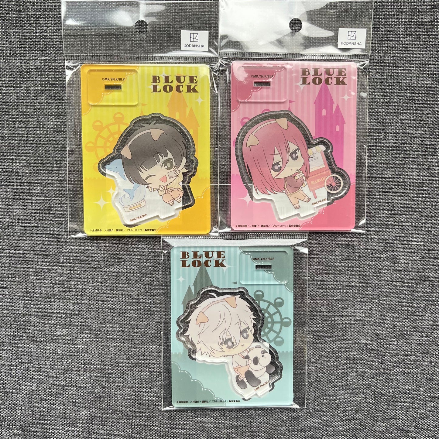 Blue Lock Theme Park Acrylic Standees