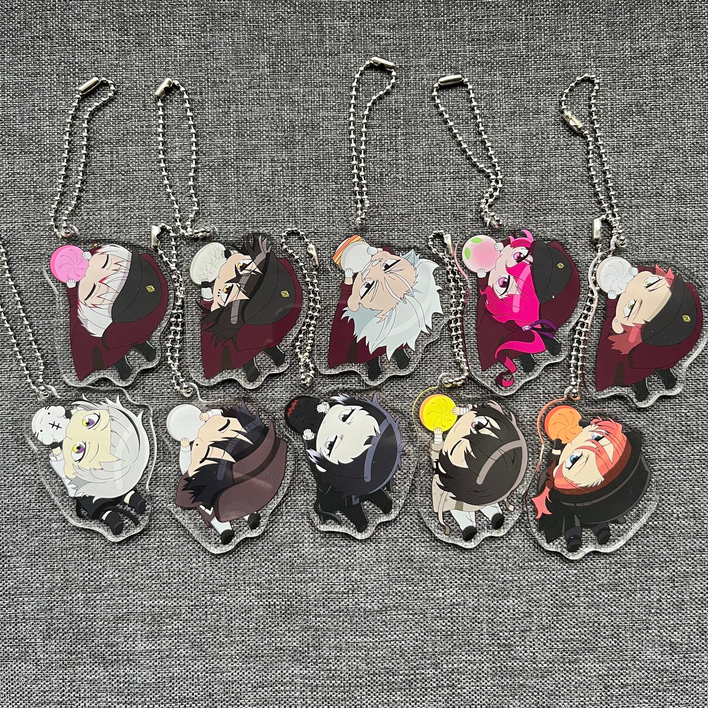 Bungou Stray Dogs Snack Acrylic Charms