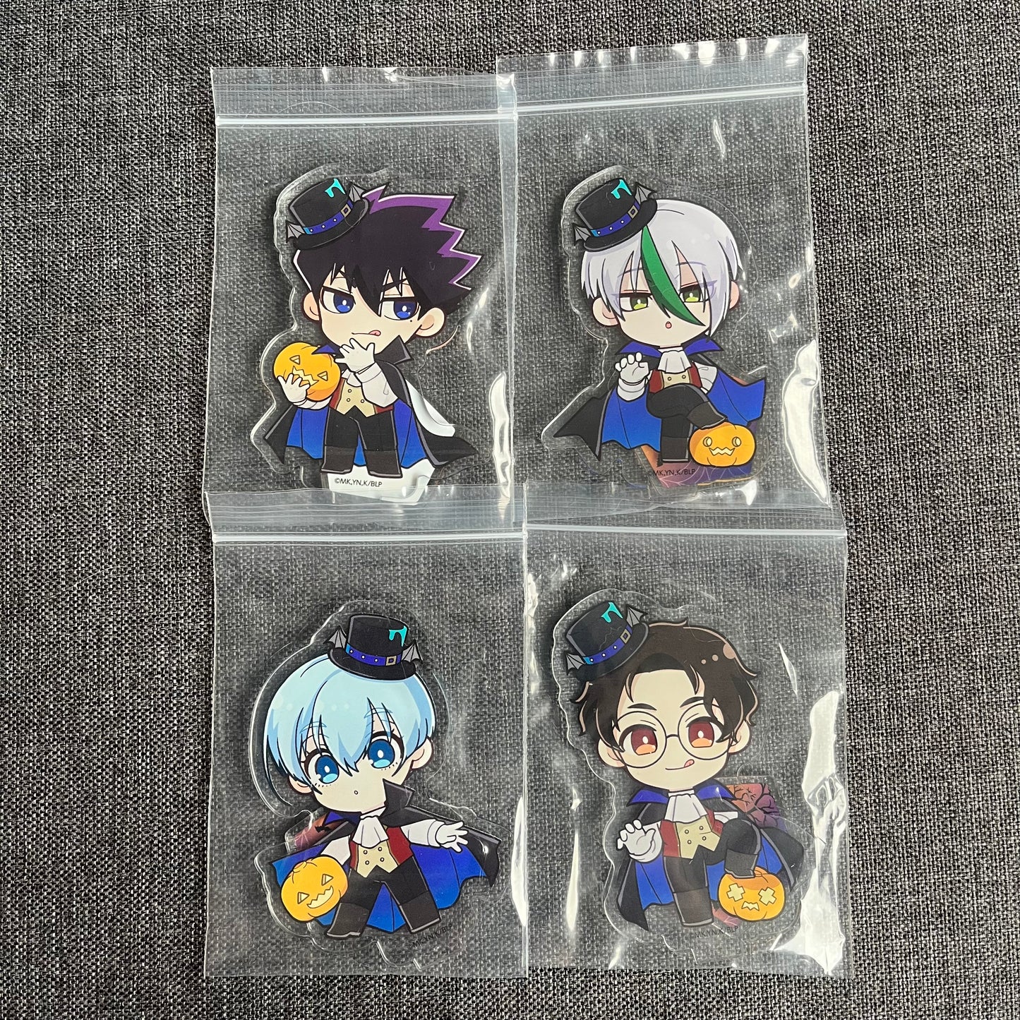 Blue Lock Vampire Halloween Acrylic Standees