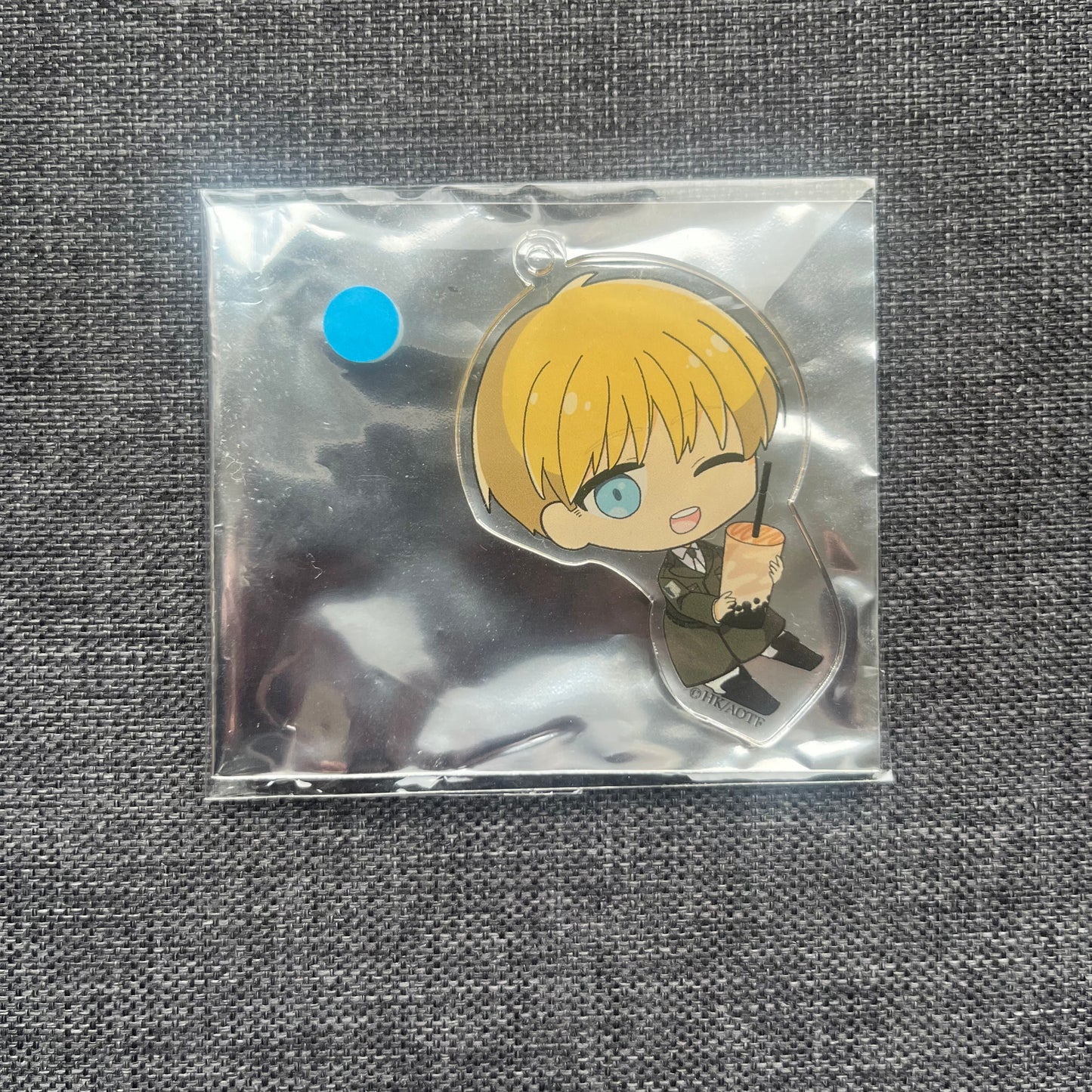 Attack On Titan Armin Boba Tea Acrylic Charm