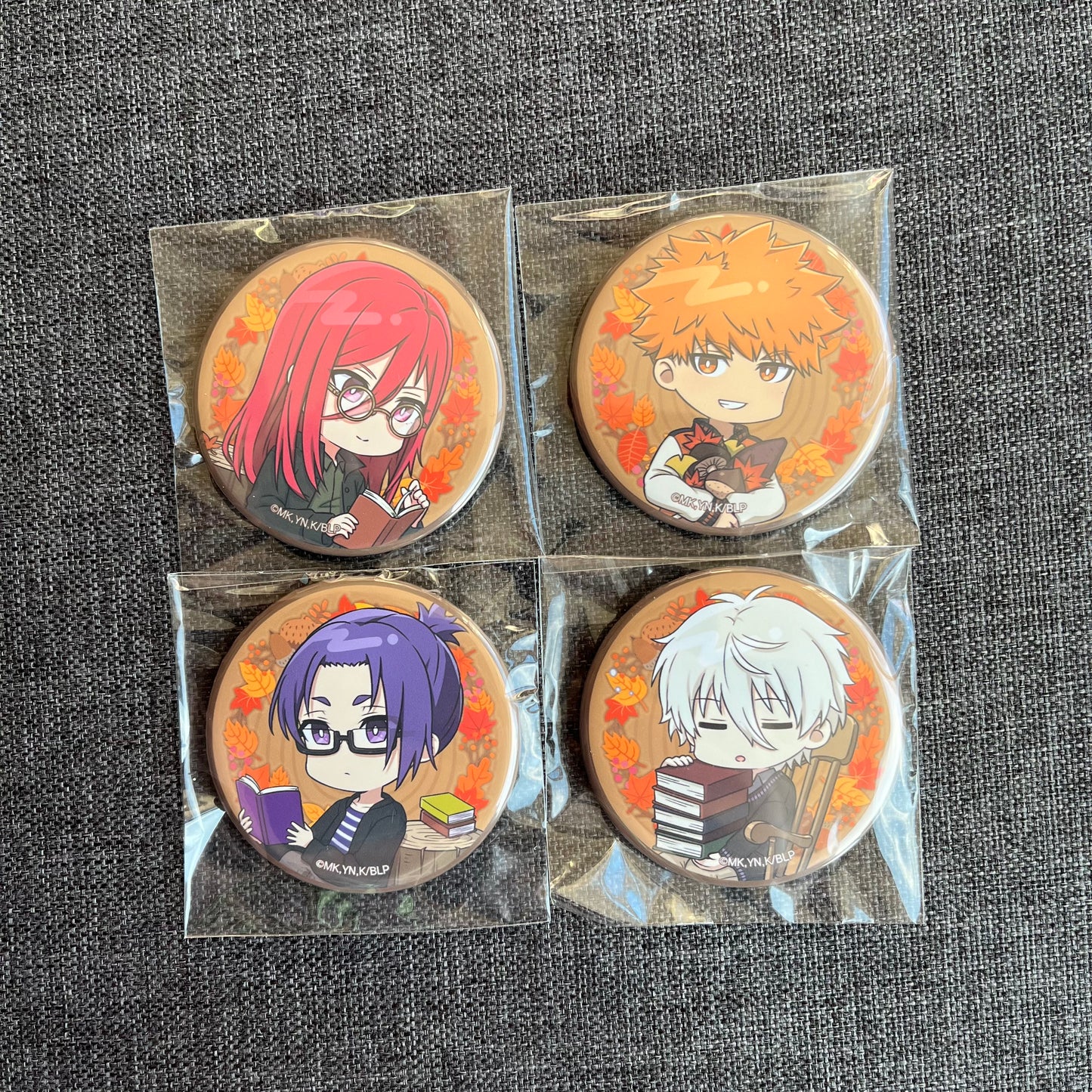 Blue Lock Autumn / Fall Badges