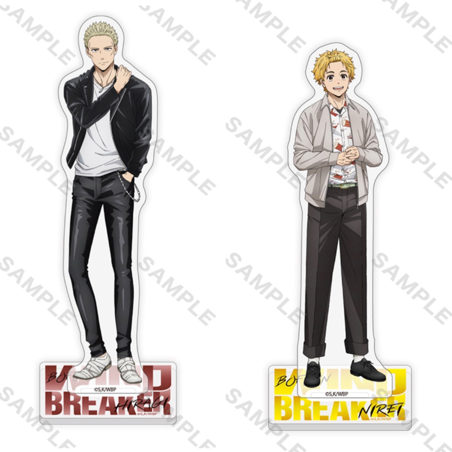 Wind Breaker Casual Outfit Acrylic Standees