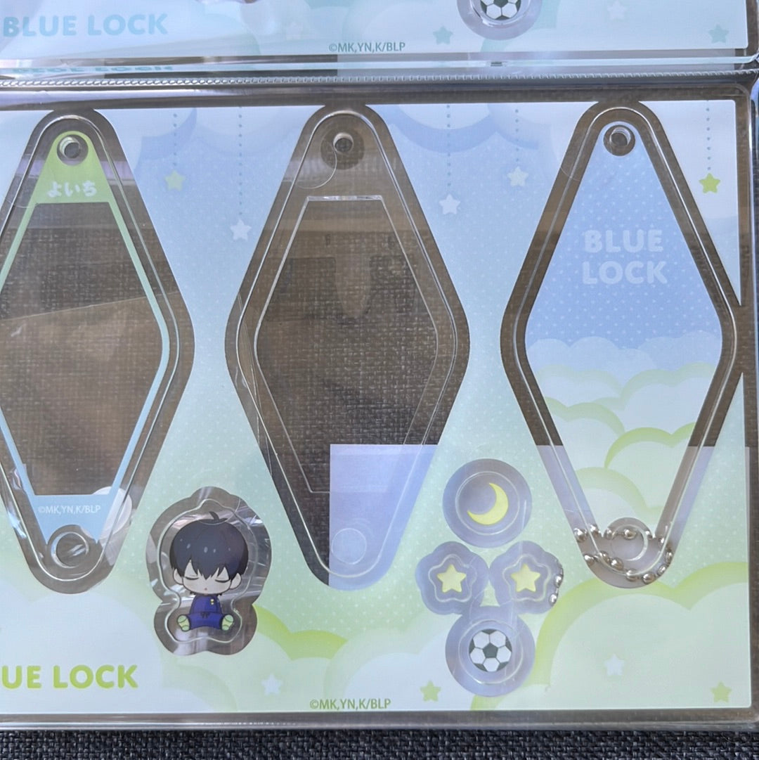 Blue Lock Shaker Charms
