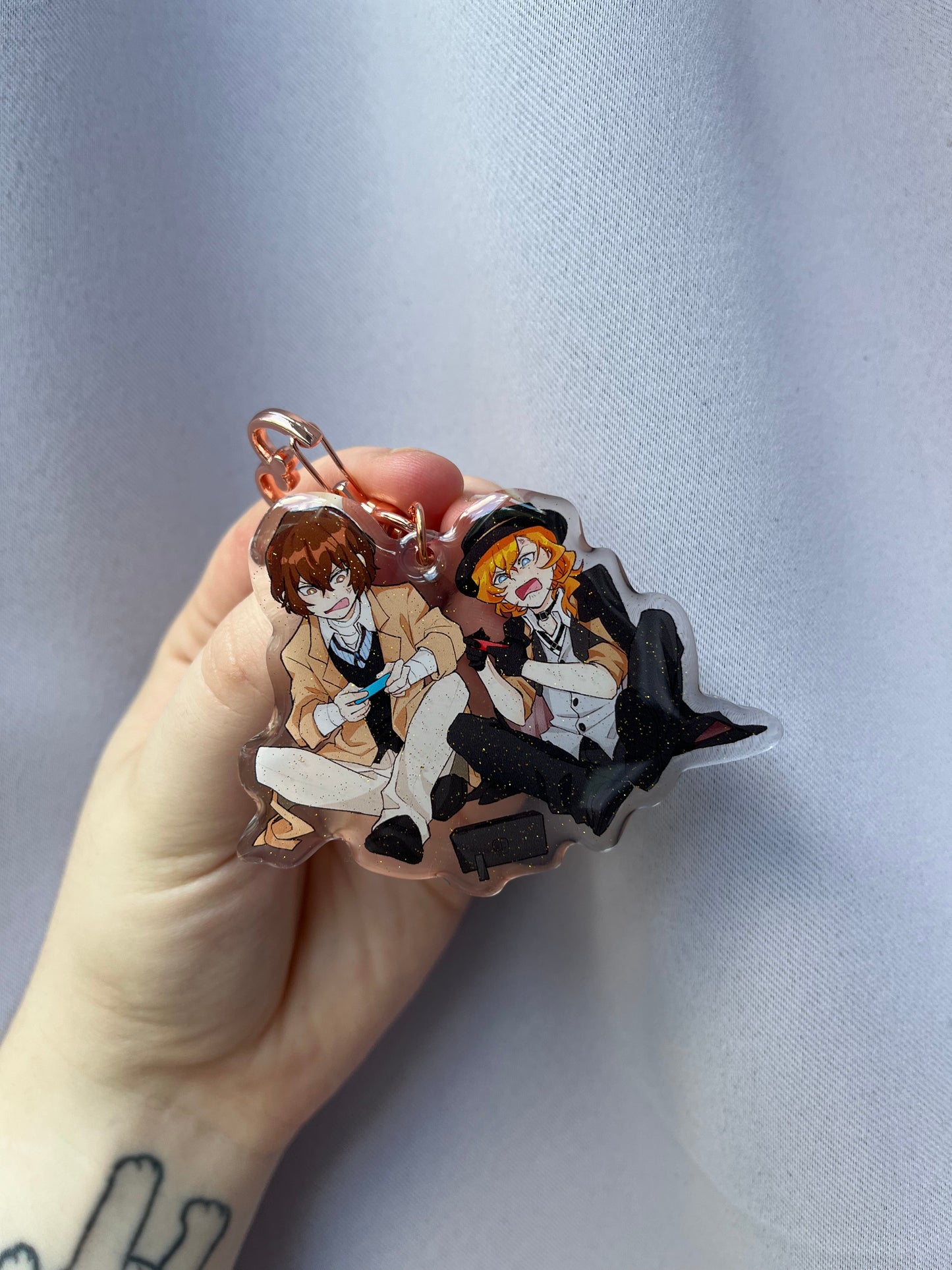 Fanmade Soukoku Dazai Chuuya Video Game CHARM