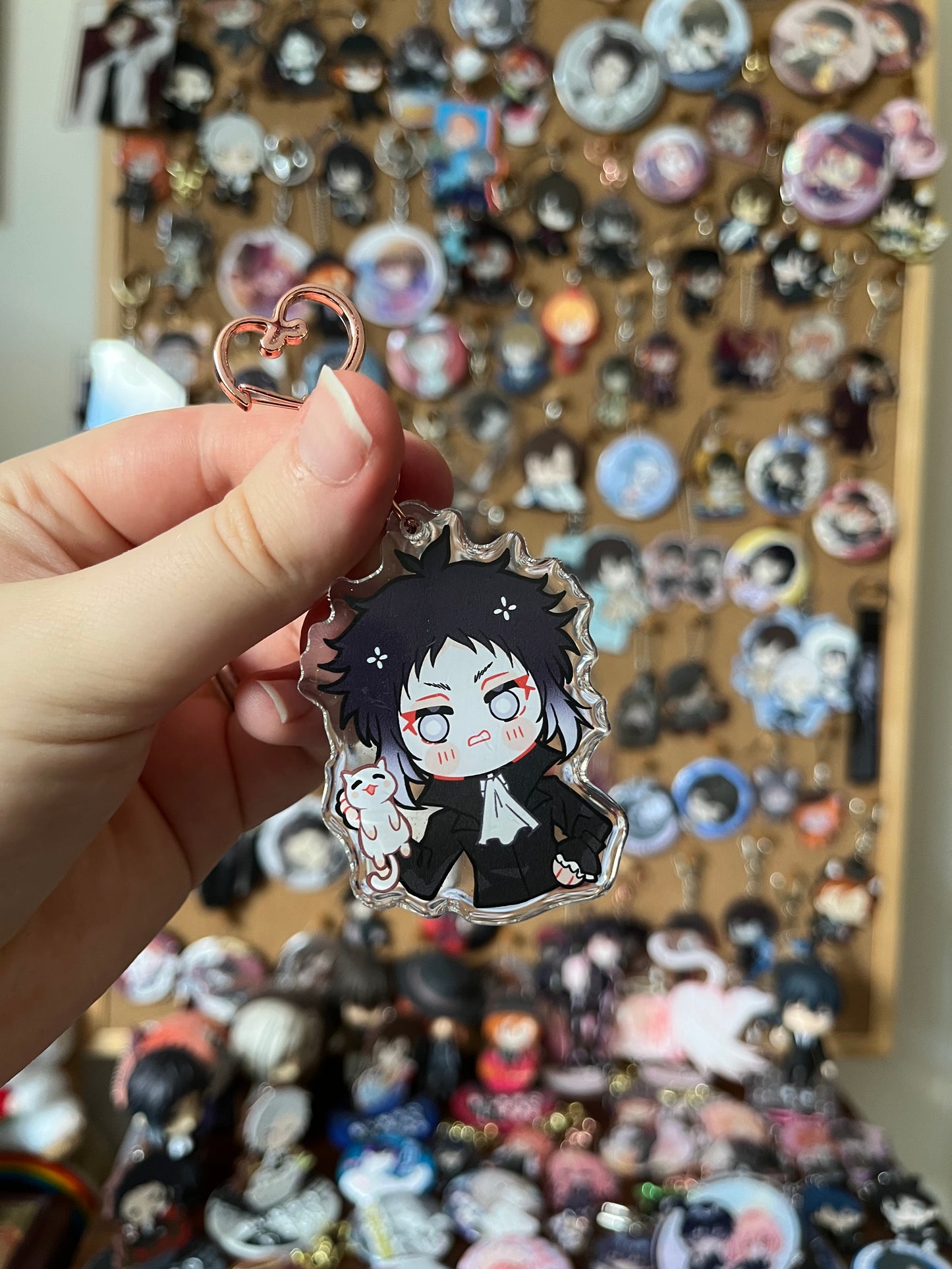 Fanmade Bungou Stray Dogs Cat Companion Akutagawa CHARMS