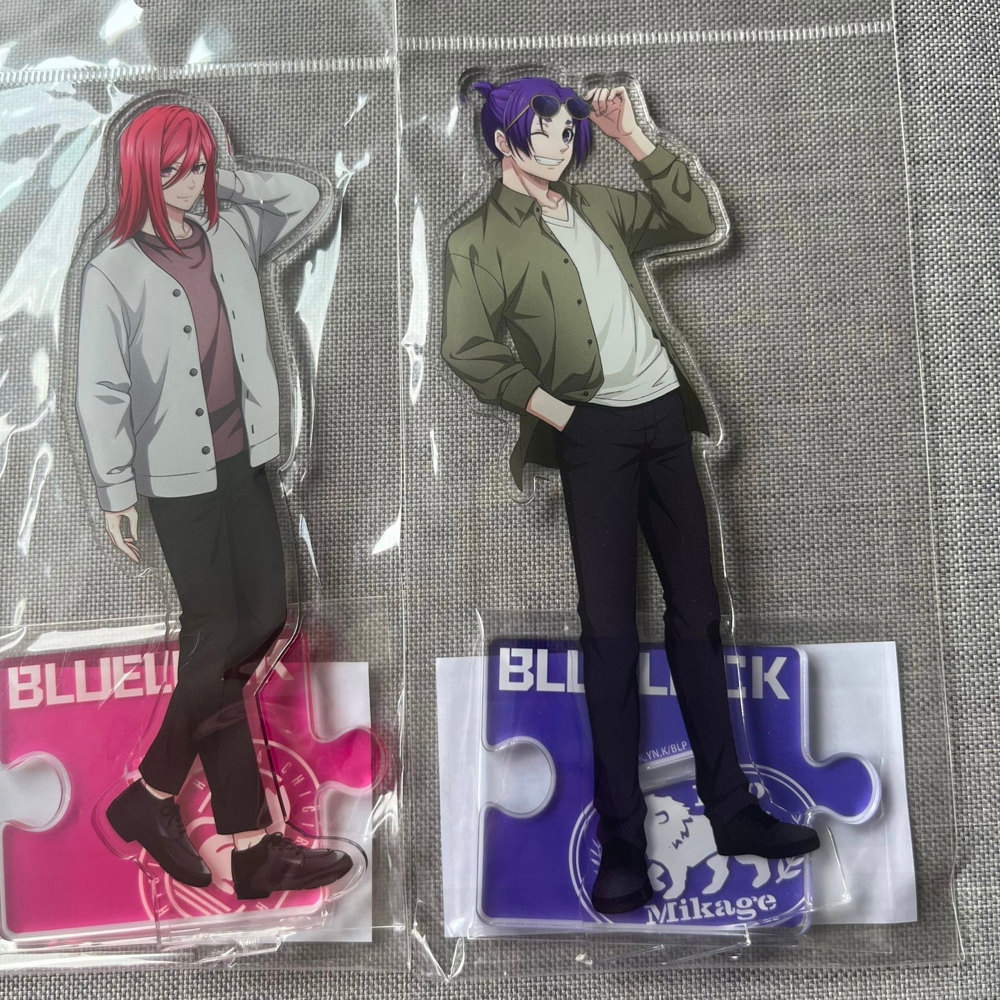 Blue Lock Pop Up Shop Acrylic Standees