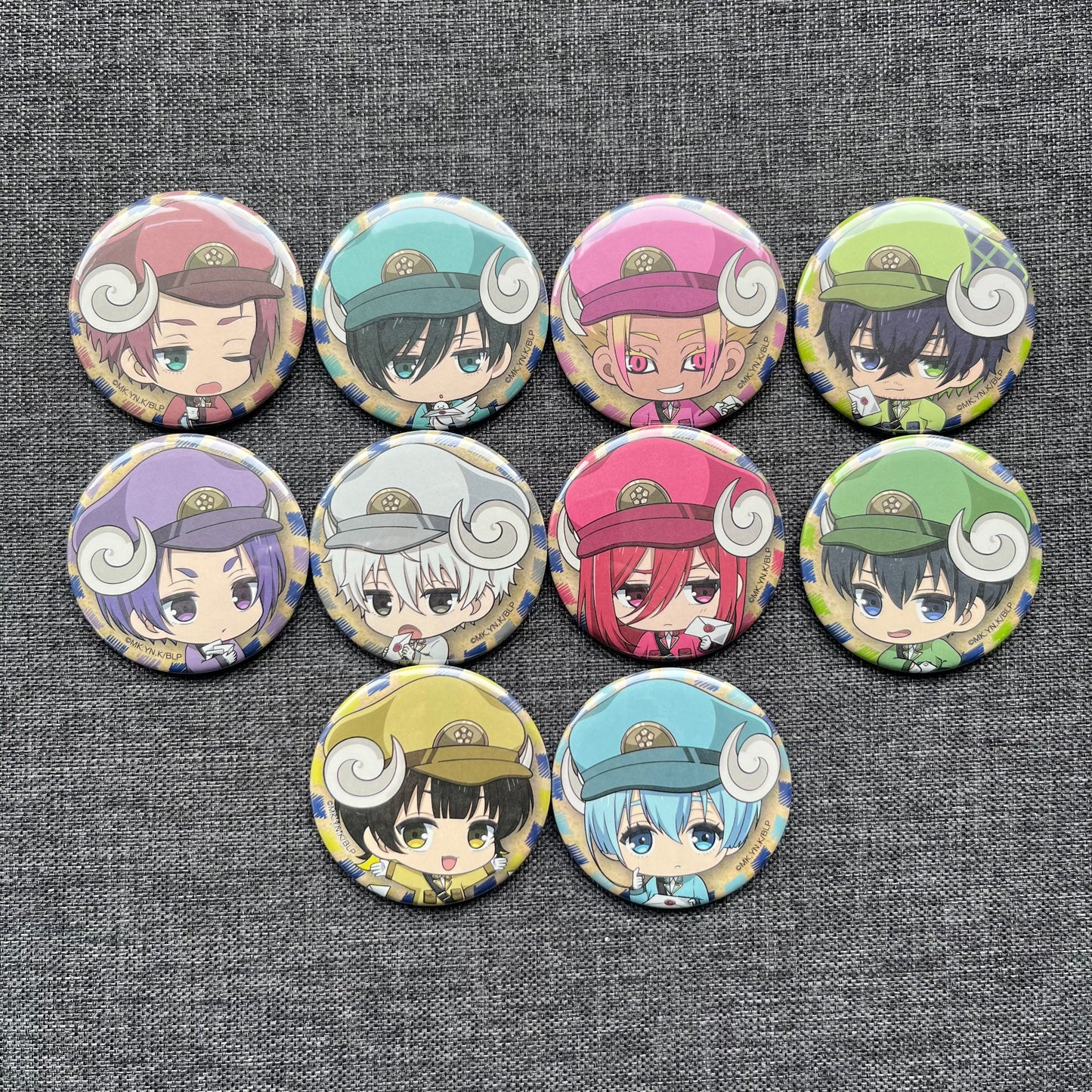 Blue Lock Postman / Mailman Badges