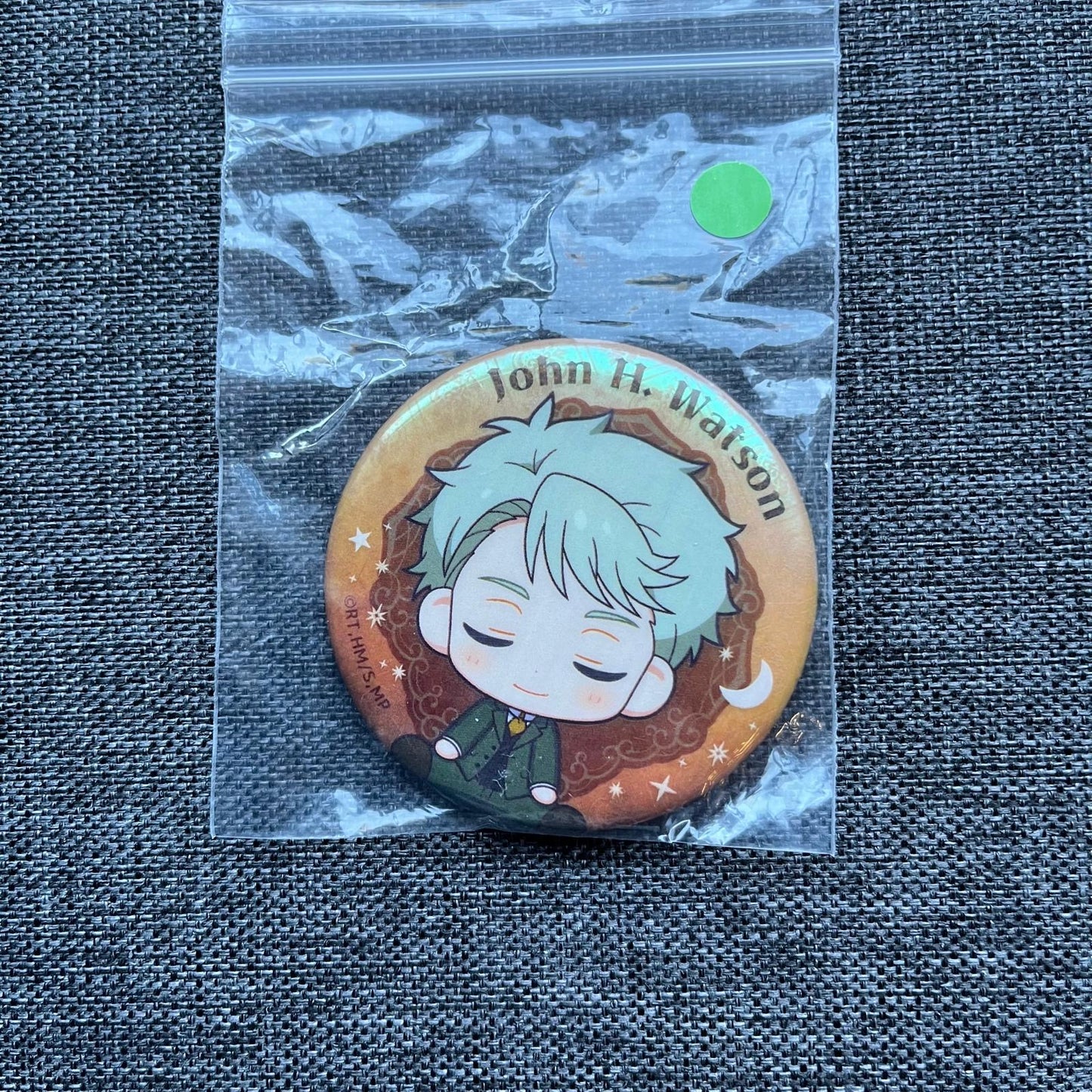 Moriarty The Patriot John Watson Sleepy Badge