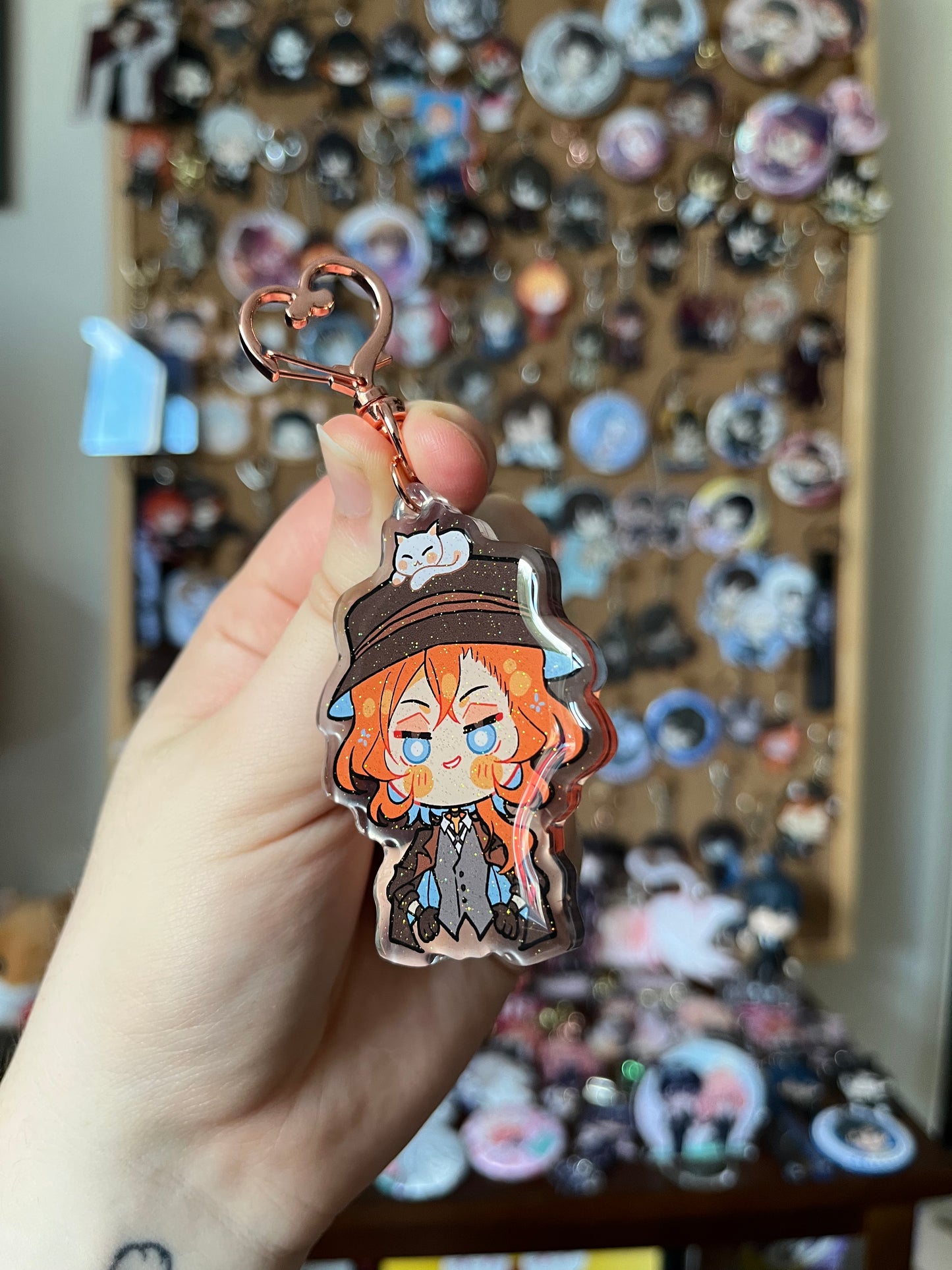 Fanmade Bungou Stray Dogs Cat Companion Chuuya CHARMS