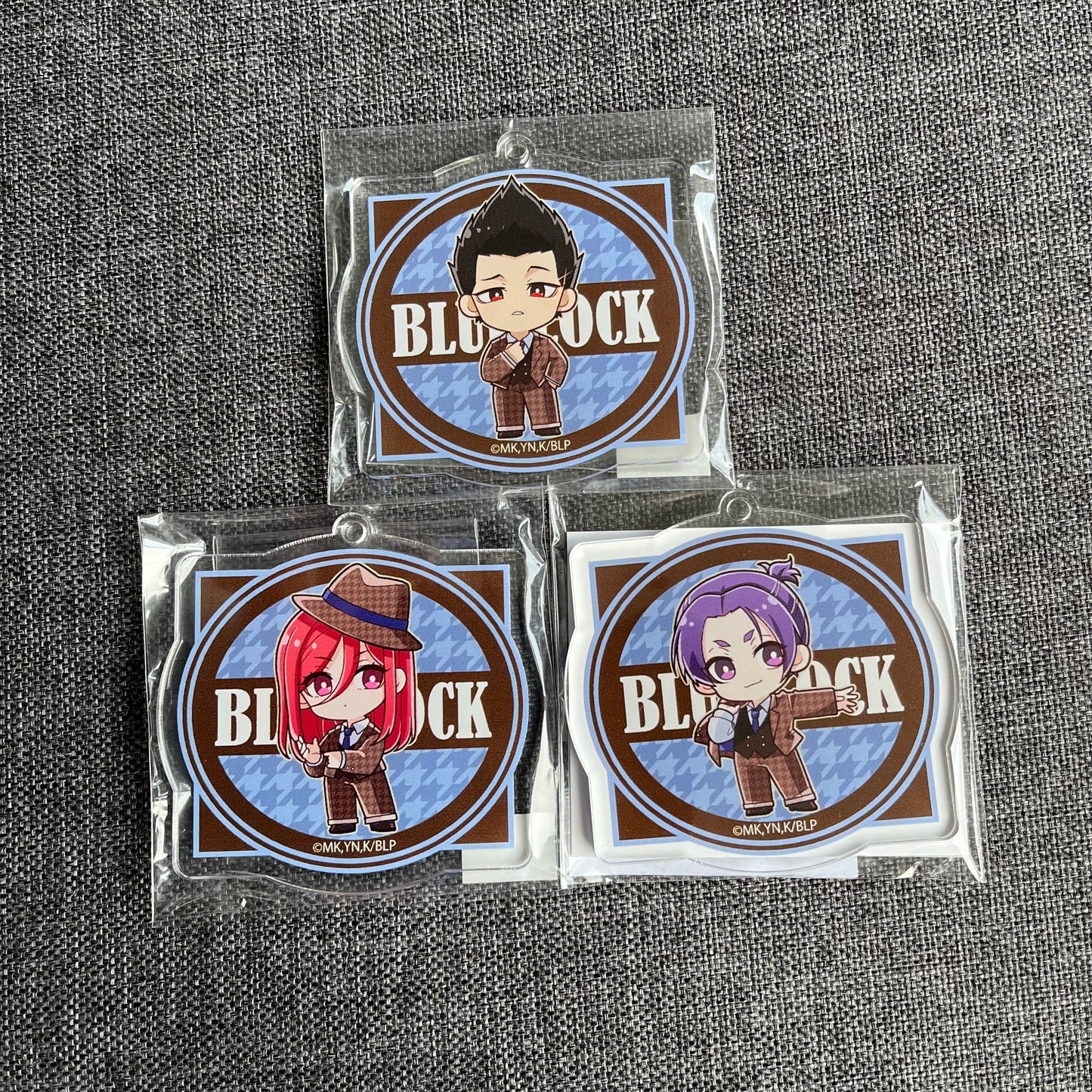 Blue Lock Detective Acrylic Charms