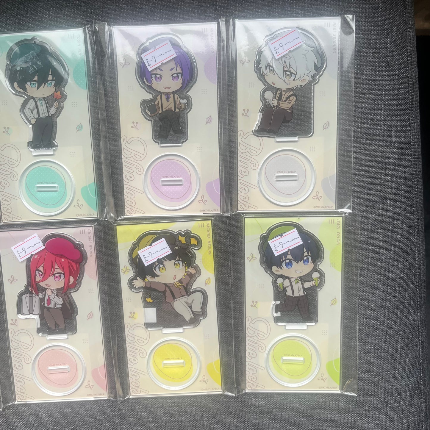 Blue Lock Beret Acrylic Standees