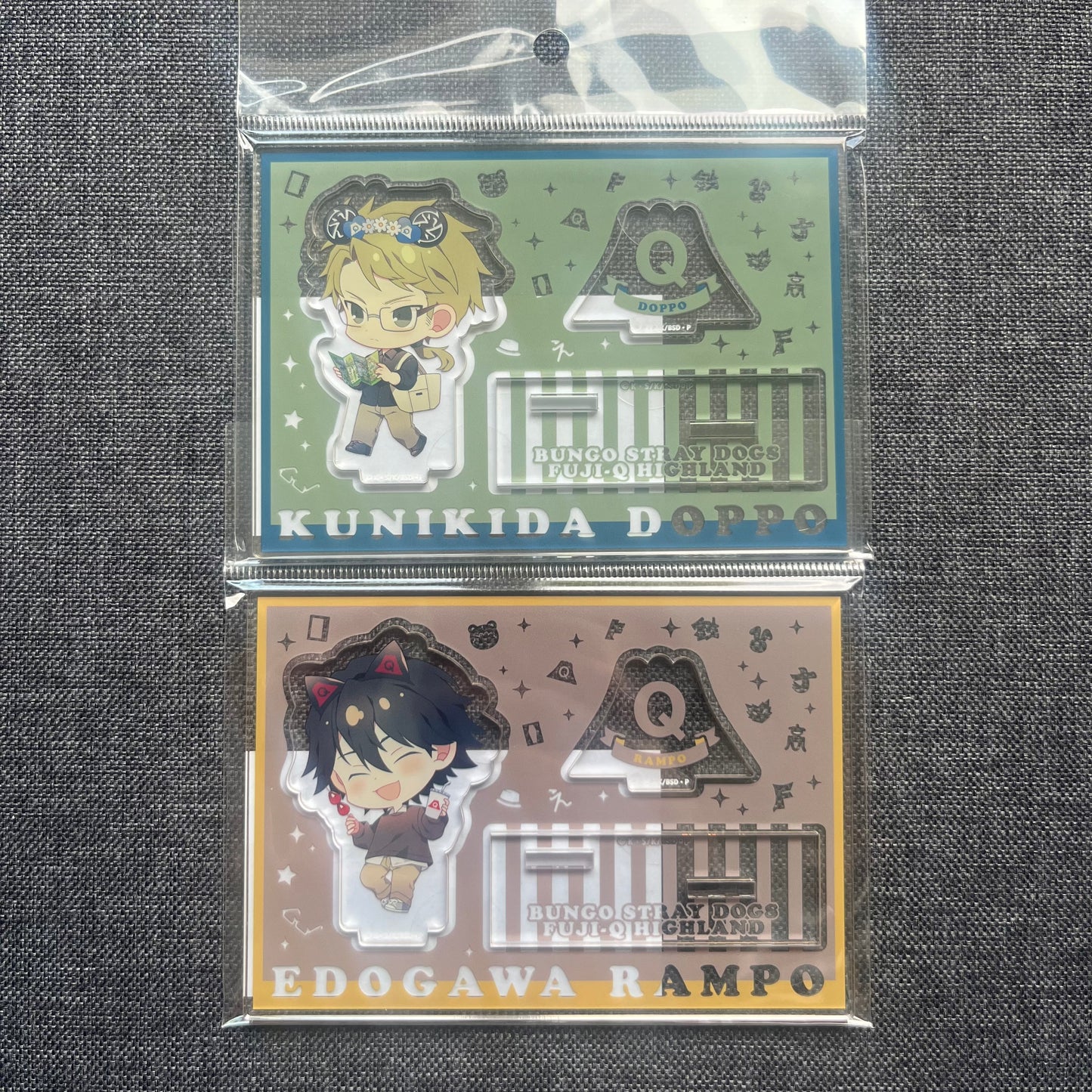 Bungou Stray Dogs Fuji-Q Highland Acrylic Standees