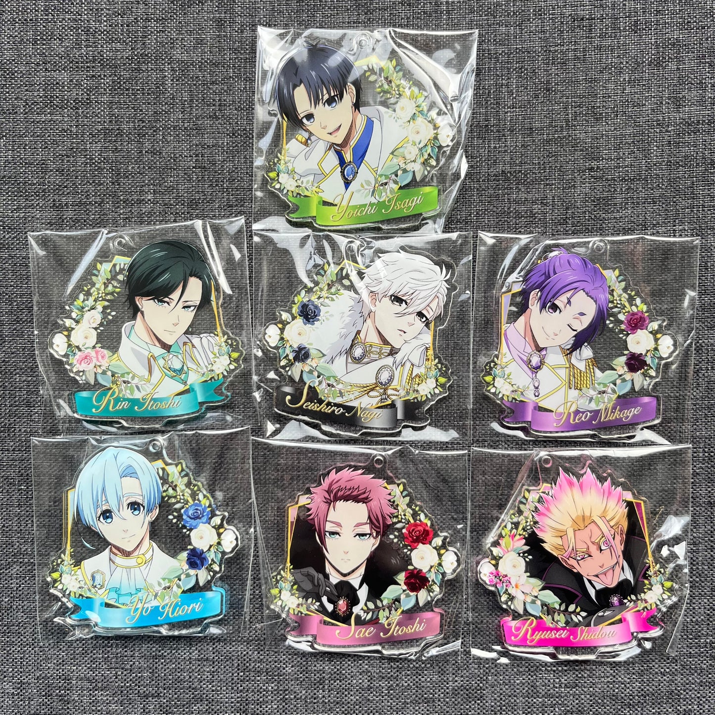 Blue Lock Noble Acrylic Charms
