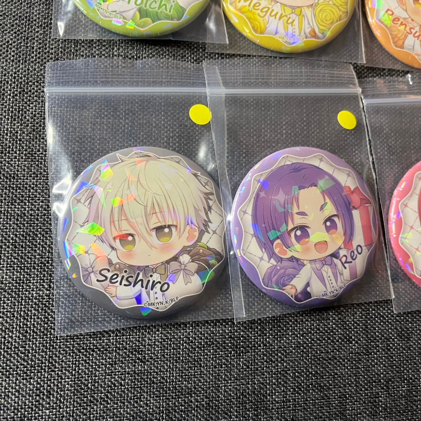 Blue Lock Cake / Patisserie Holographic Badges