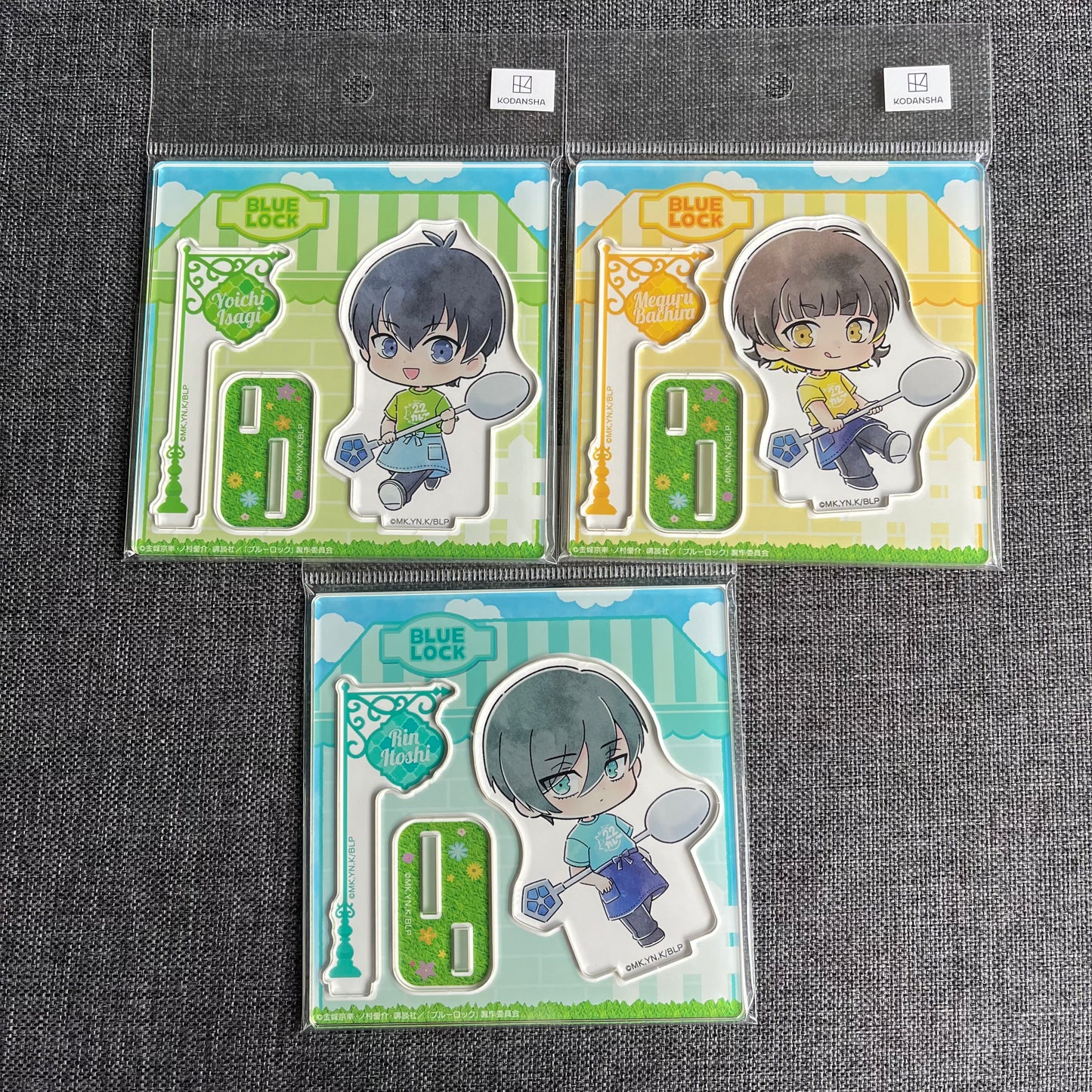 Blue Lock Curry House Spoon Acrylic Standees