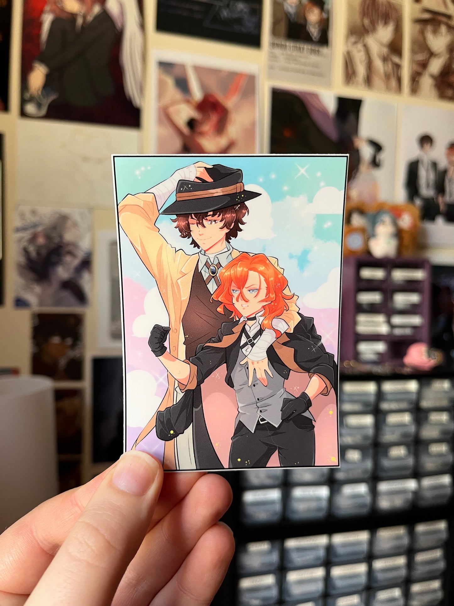 Bungou Stray Dogs Soukoku Large STICKER Fanmade