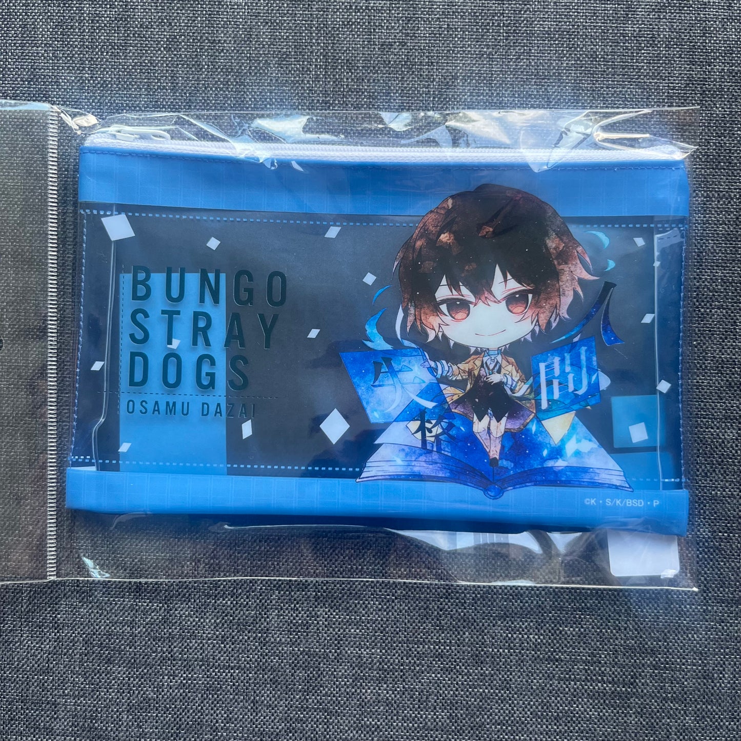 Bungou Stray Dogs Clear Zip Pouch Dazai