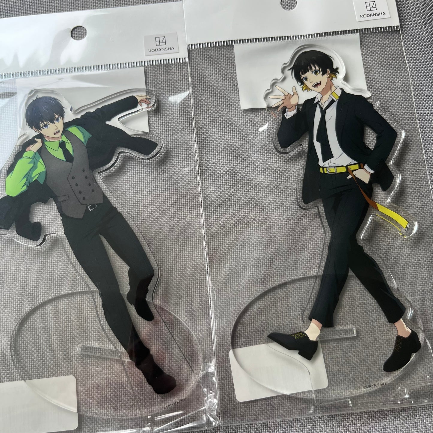 Blue Lock Acrylic Suit Standees
