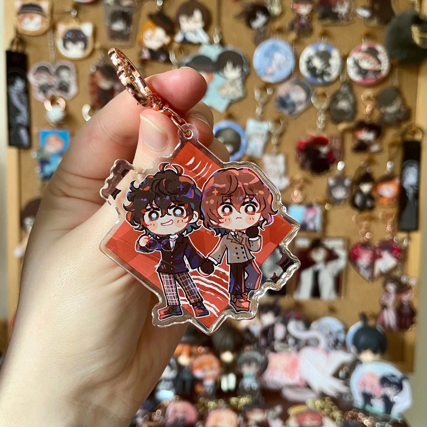 Fanmade Persona 5 Goro Akechi & Ren / Joker Shuake Akeshu Charm