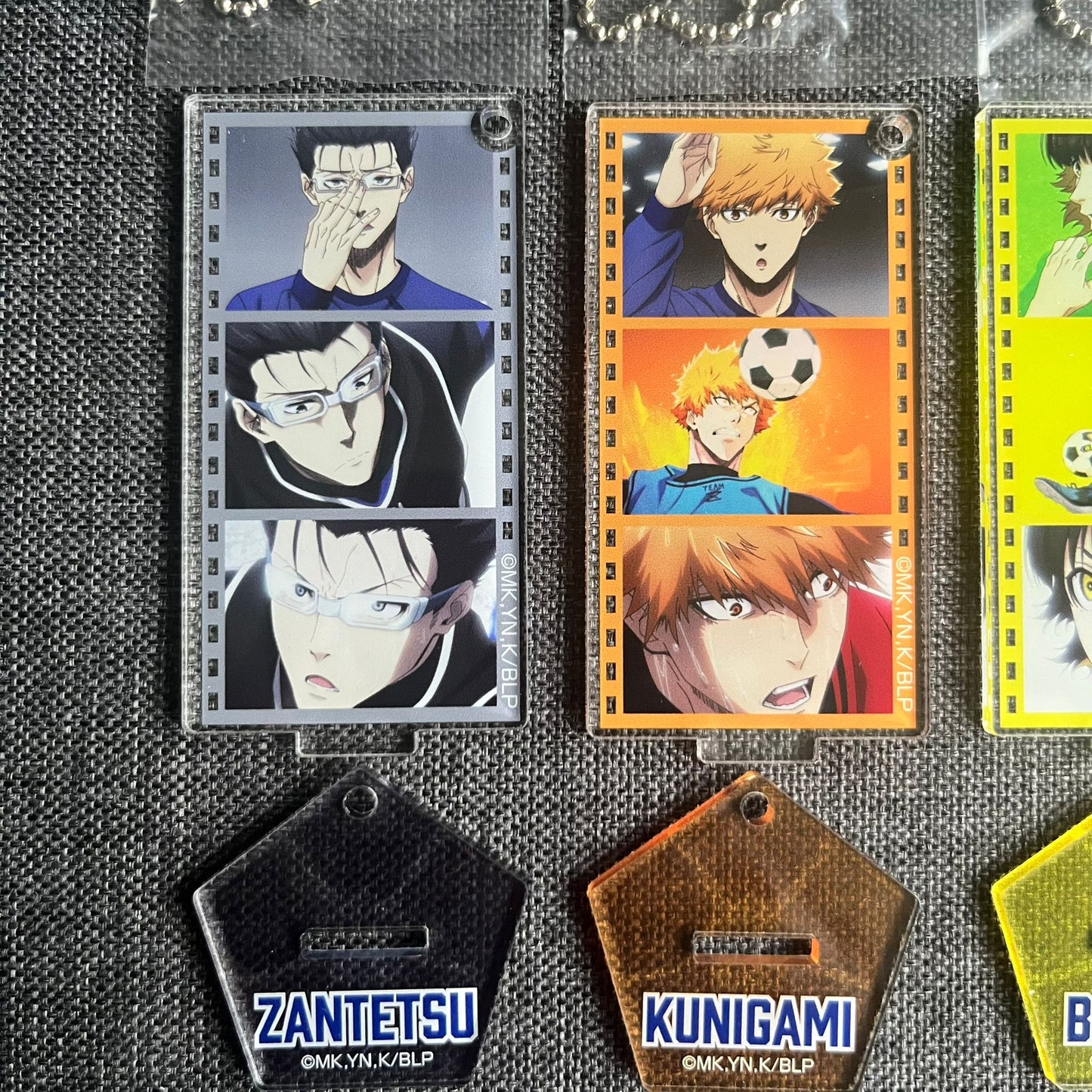 Blue Lock Scenes Acrylic Standee Charms