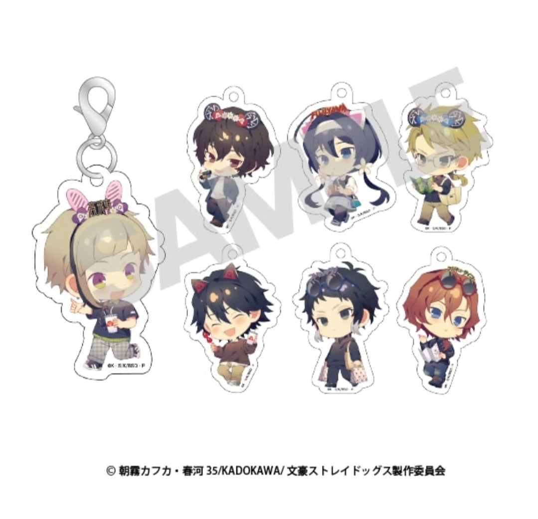PREORDER Bungou Stray Dogs Fuji-Q Highland Acrylic Charm
