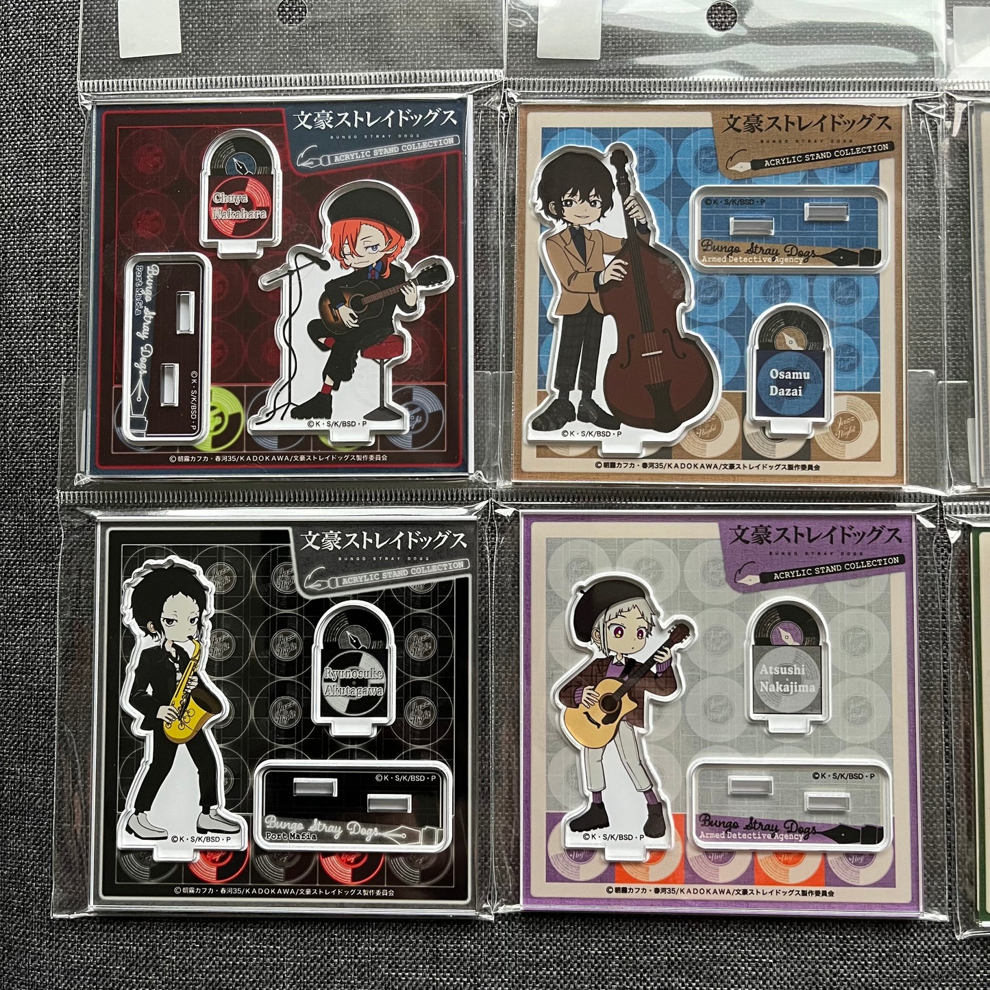 Bungou Stray Dogs Jazz Music Acrylic Standees