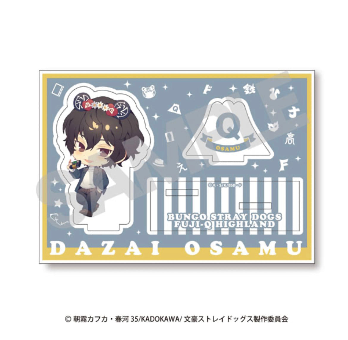 Bungou Stray Dogs Fuji-Q Highland Acrylic Standees