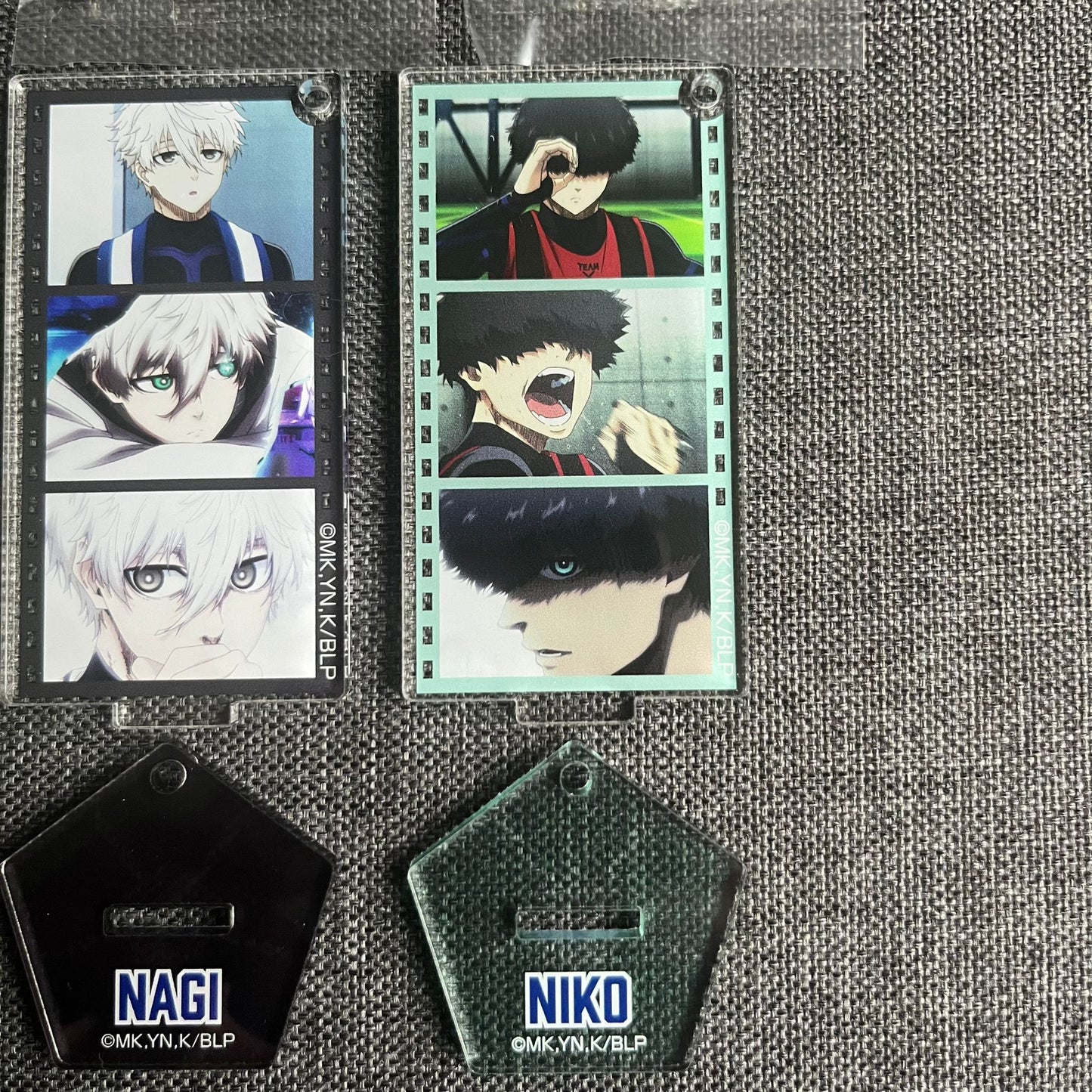 Blue Lock Scenes Acrylic Standee Charms