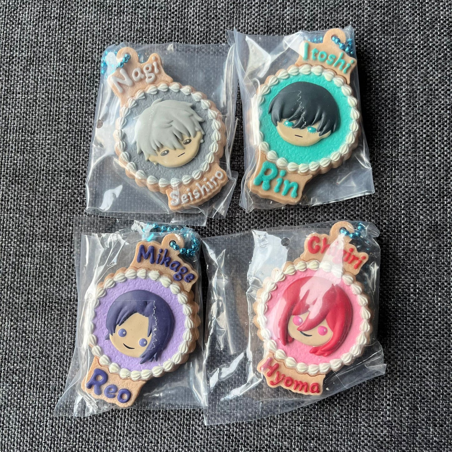 Blue Lock Cookie Charms