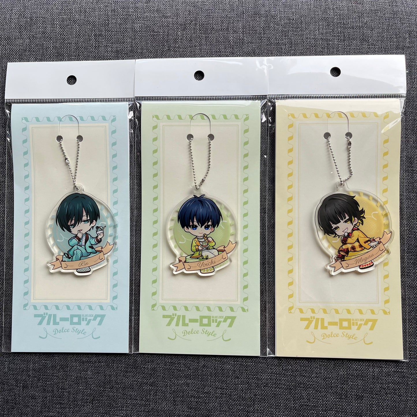 Blue Lock Patisserie Chibi Acrylic Charms