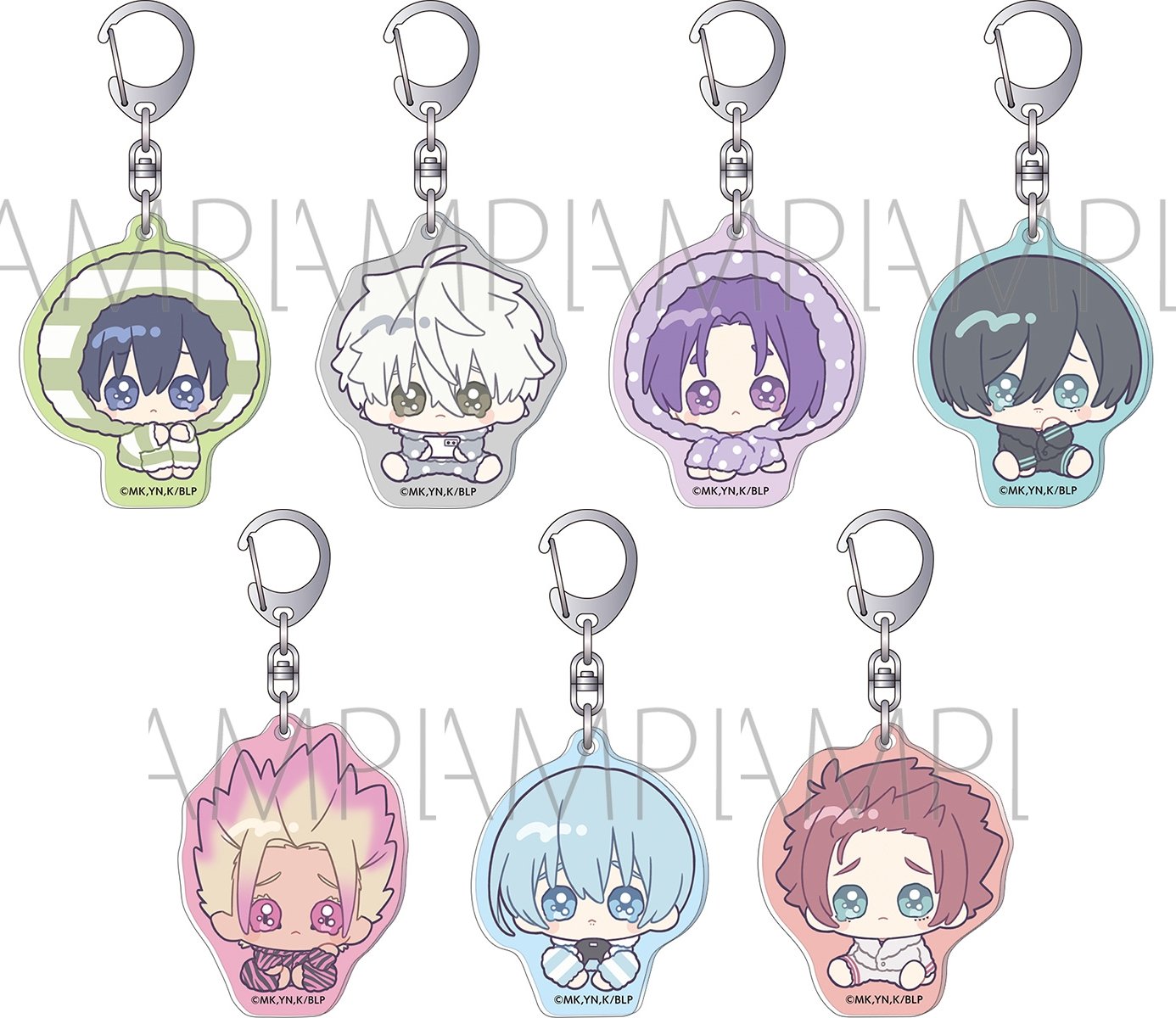 Blue Lock Chibi Crying Acrylic Charms