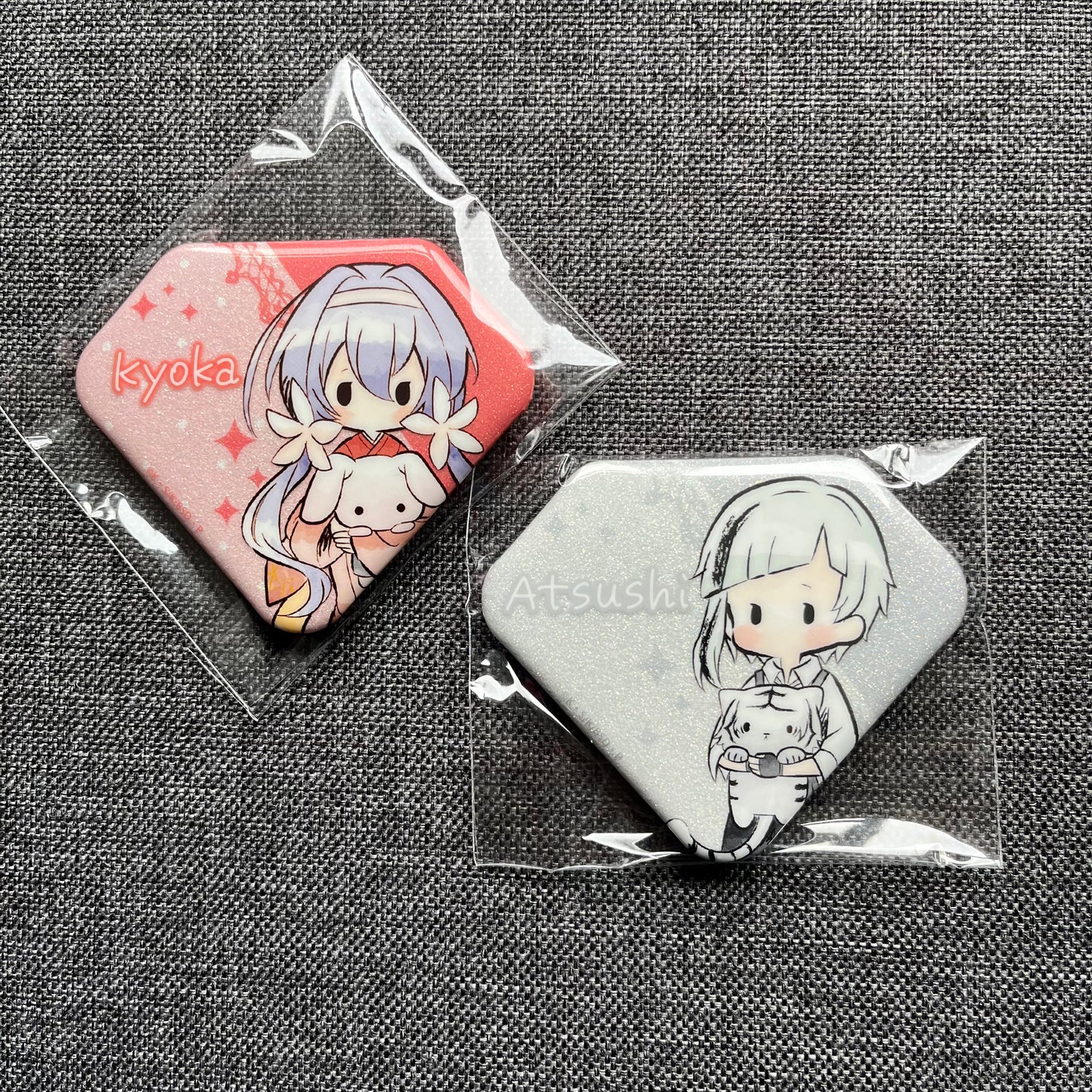 Bungou Stray Dogs Diamond Badges
