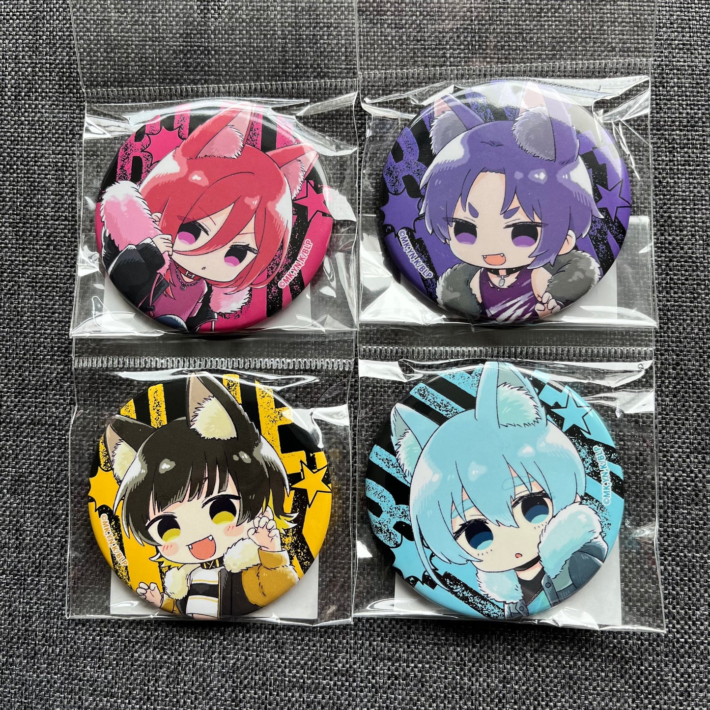Blue Lock Fox Badges