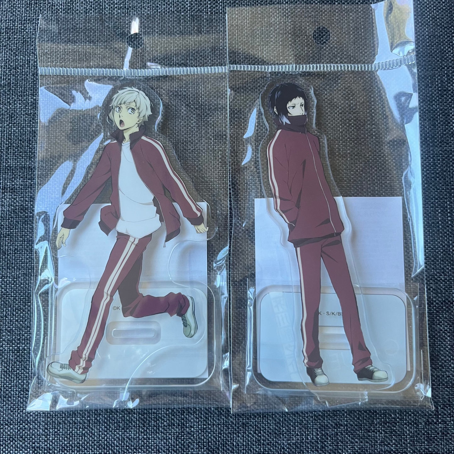 Bungou Stray Dogs Gakuen Atsushi/Akutagawa Acrylic Standees