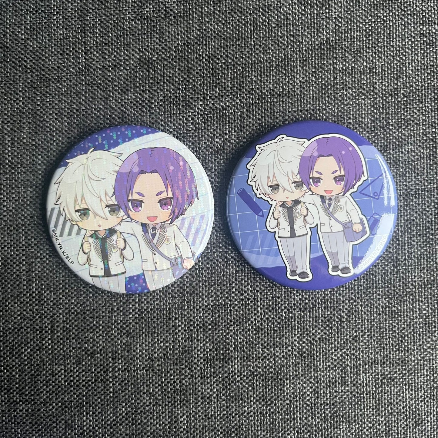 Blue Lock Nagi & Reo Badges