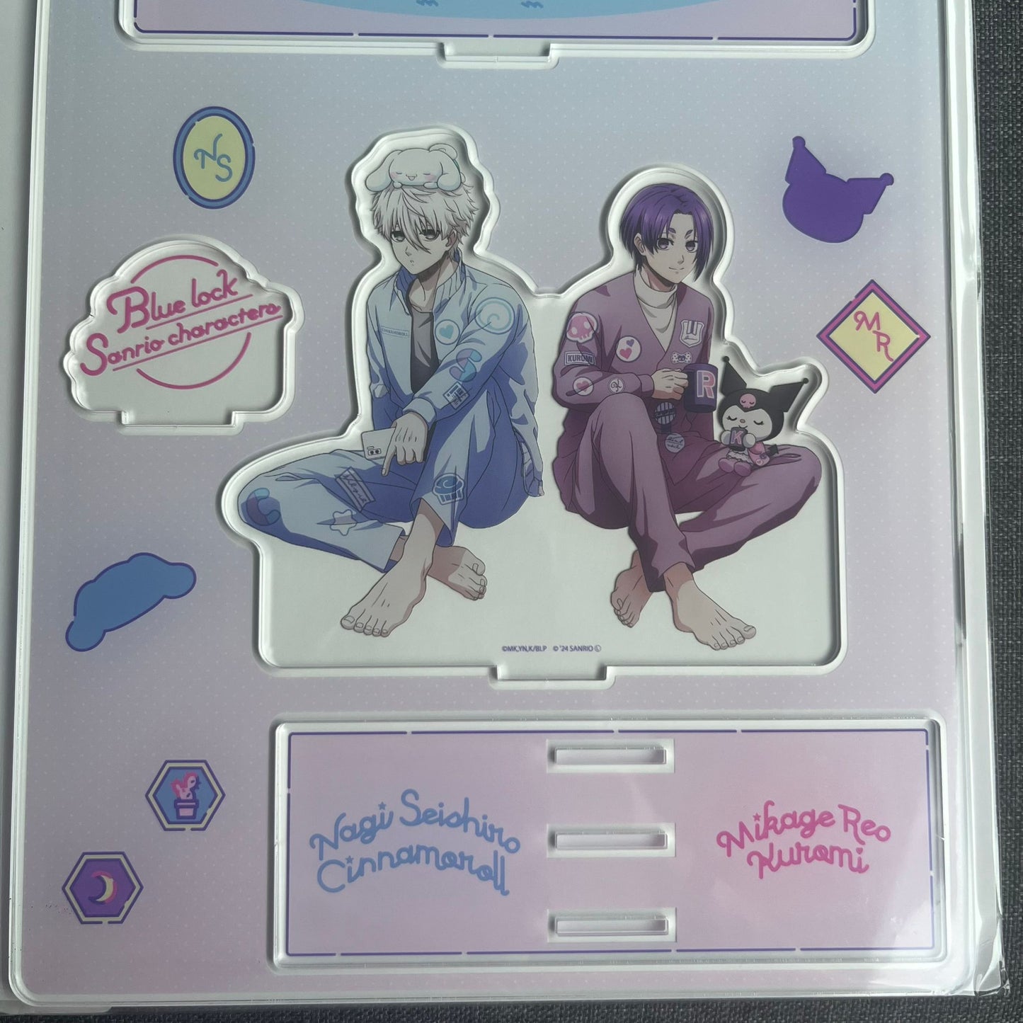 Blue Lock x Sanrio Nagi & Reo Large Acrylic Standee Diorama
