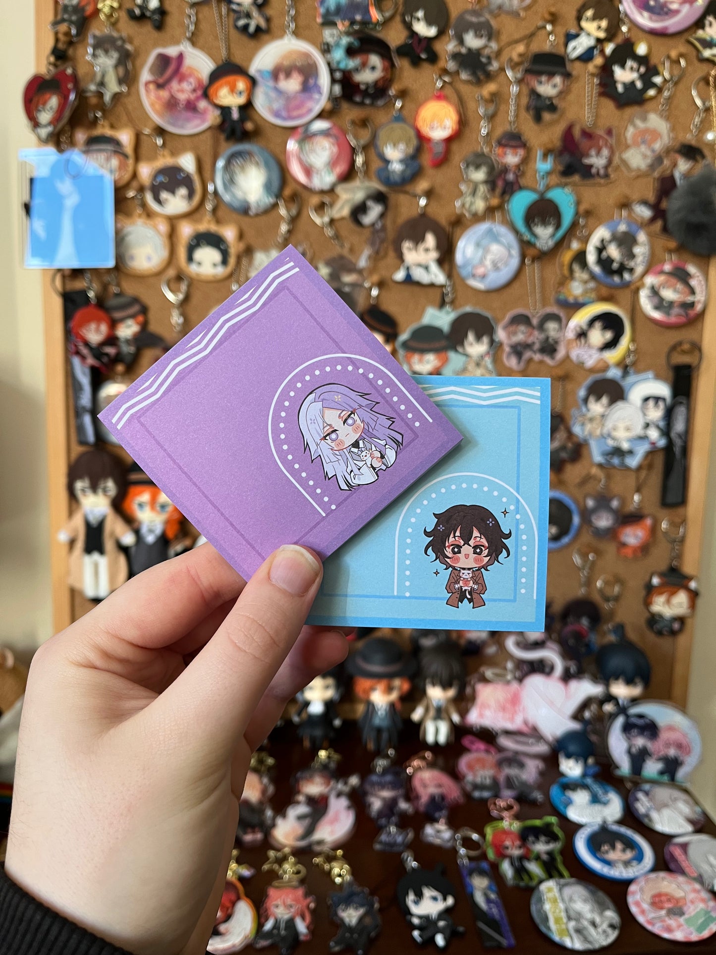 Bungou Stray Dogs Cat Companion Mini Notepads Fanmade