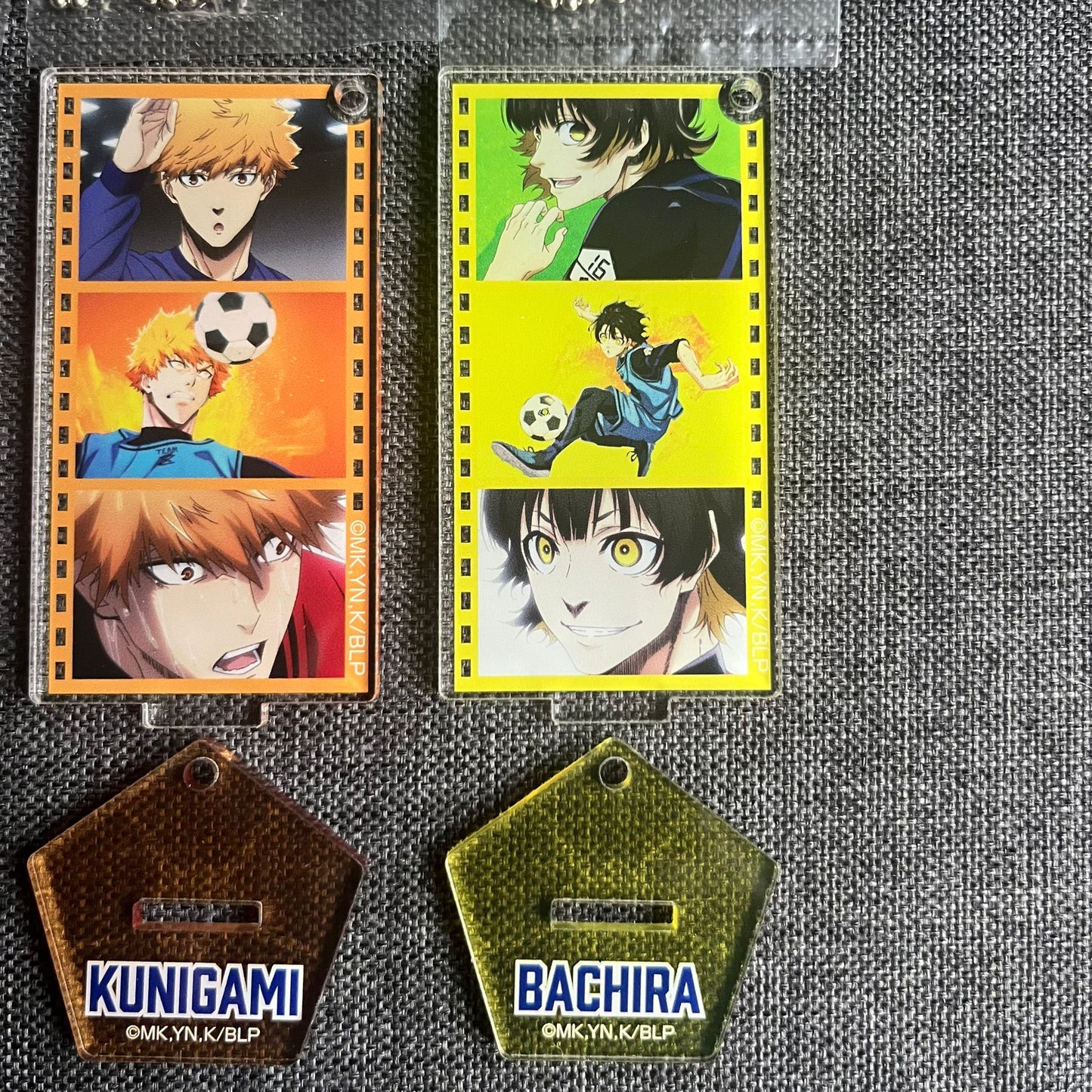 Blue Lock Scenes Acrylic Standee Charms