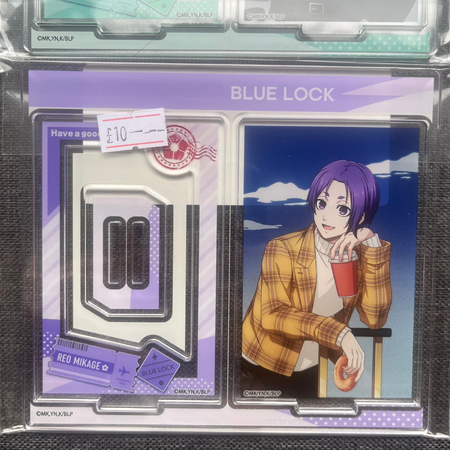 Blue Lock Travel Acrylic Standees