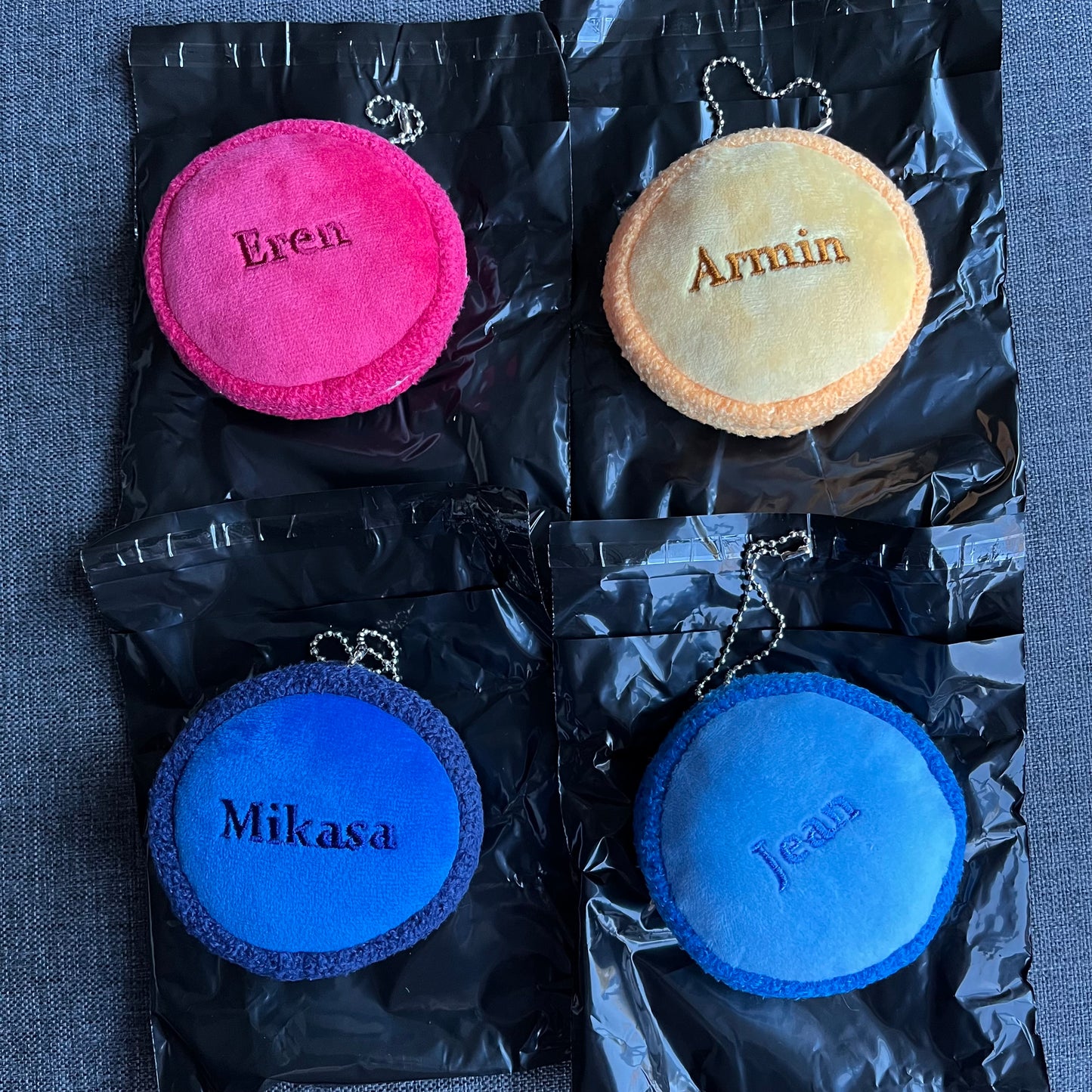 Attack On Titan Macaron Style Plush Mascots